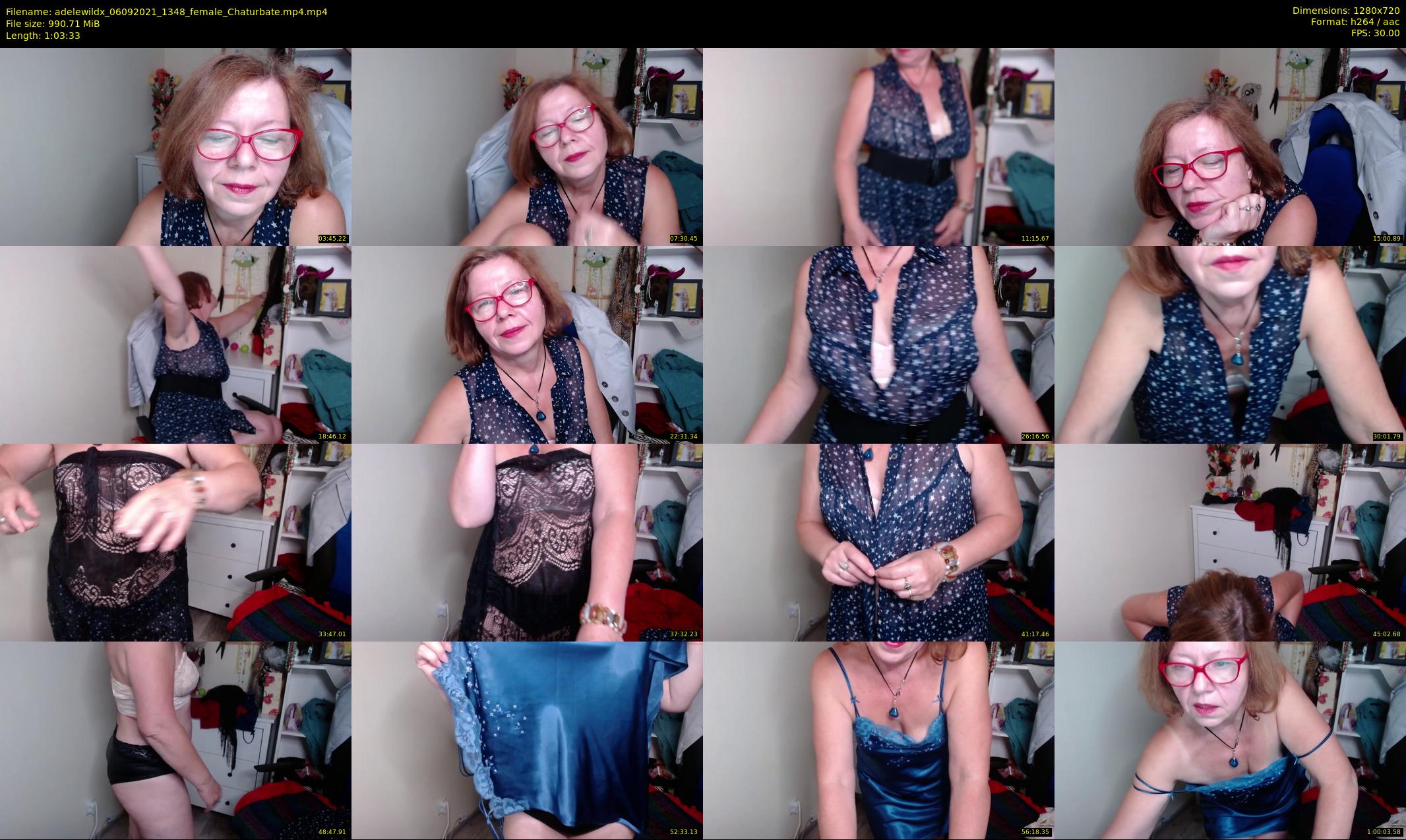 adelewildx — 64 minute Chaturbate female cam show recording, 720p, Sep 6, 2021