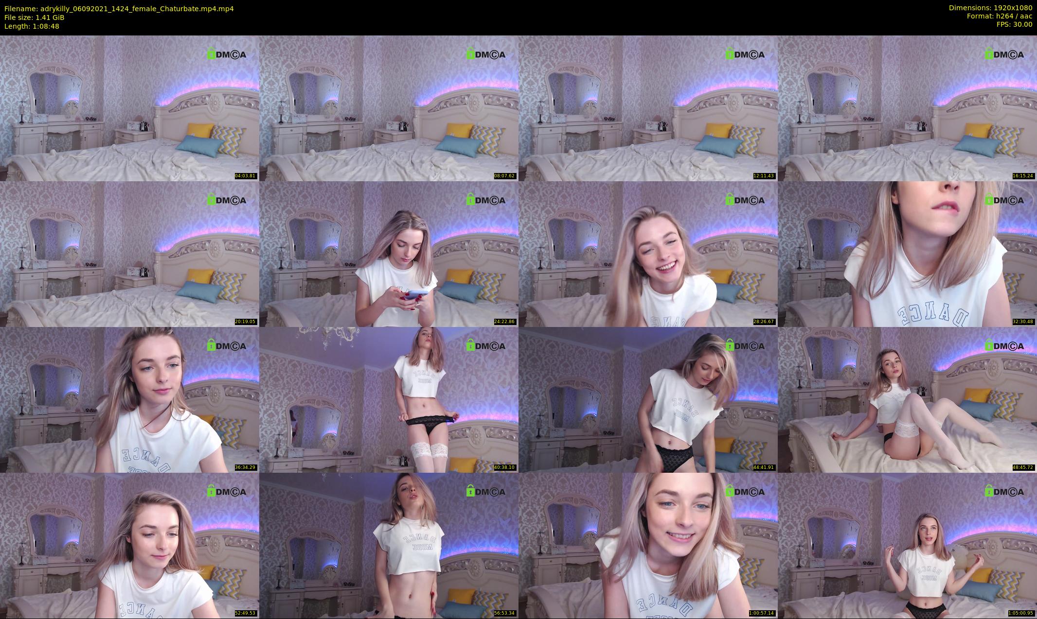 adrykilly — 69 minute Chaturbate female cam show recording, 1080p, Sep 6, 2021