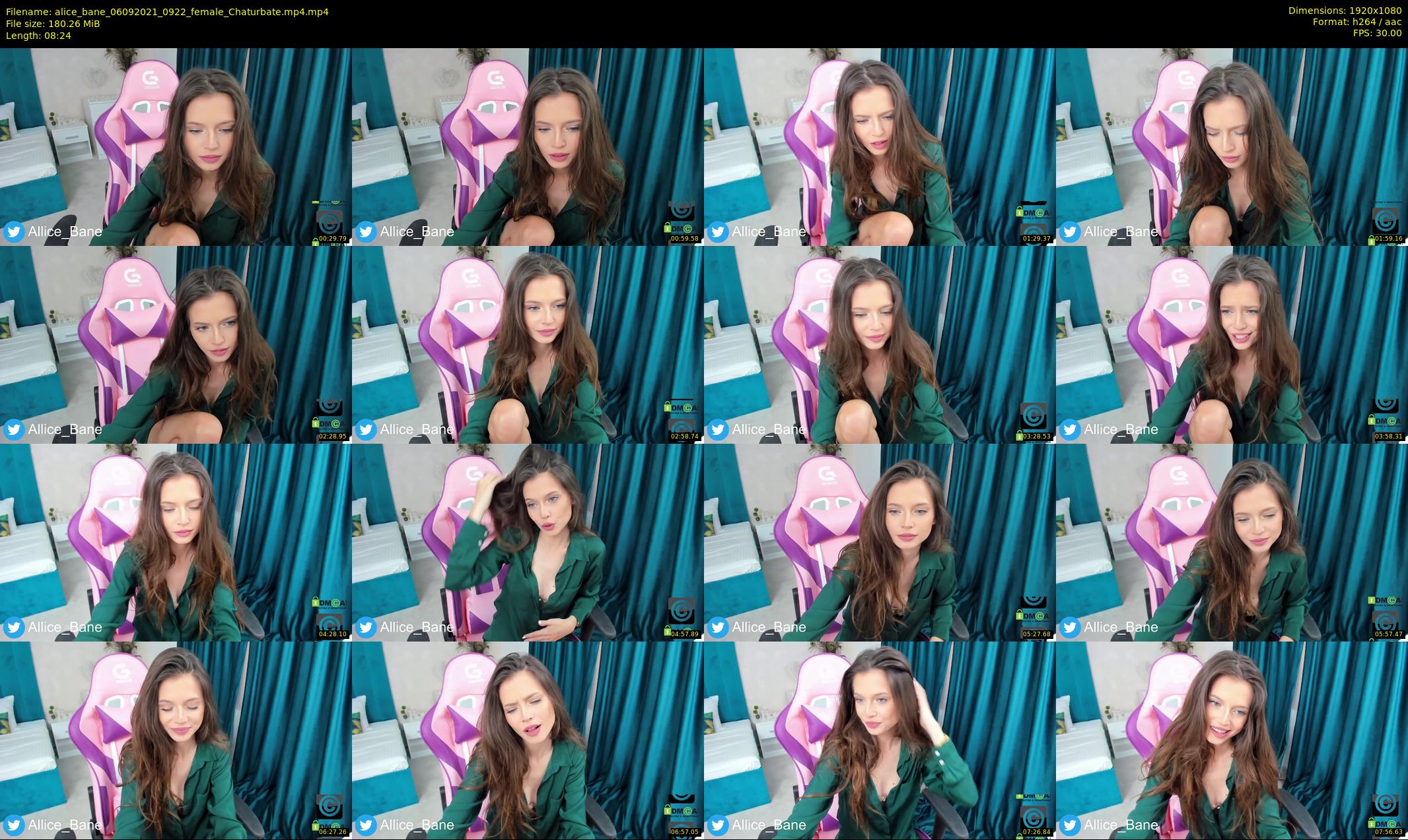 alice_bane — 9 minute Chaturbate female cam show recording, 1080p, Sep 6, 2021