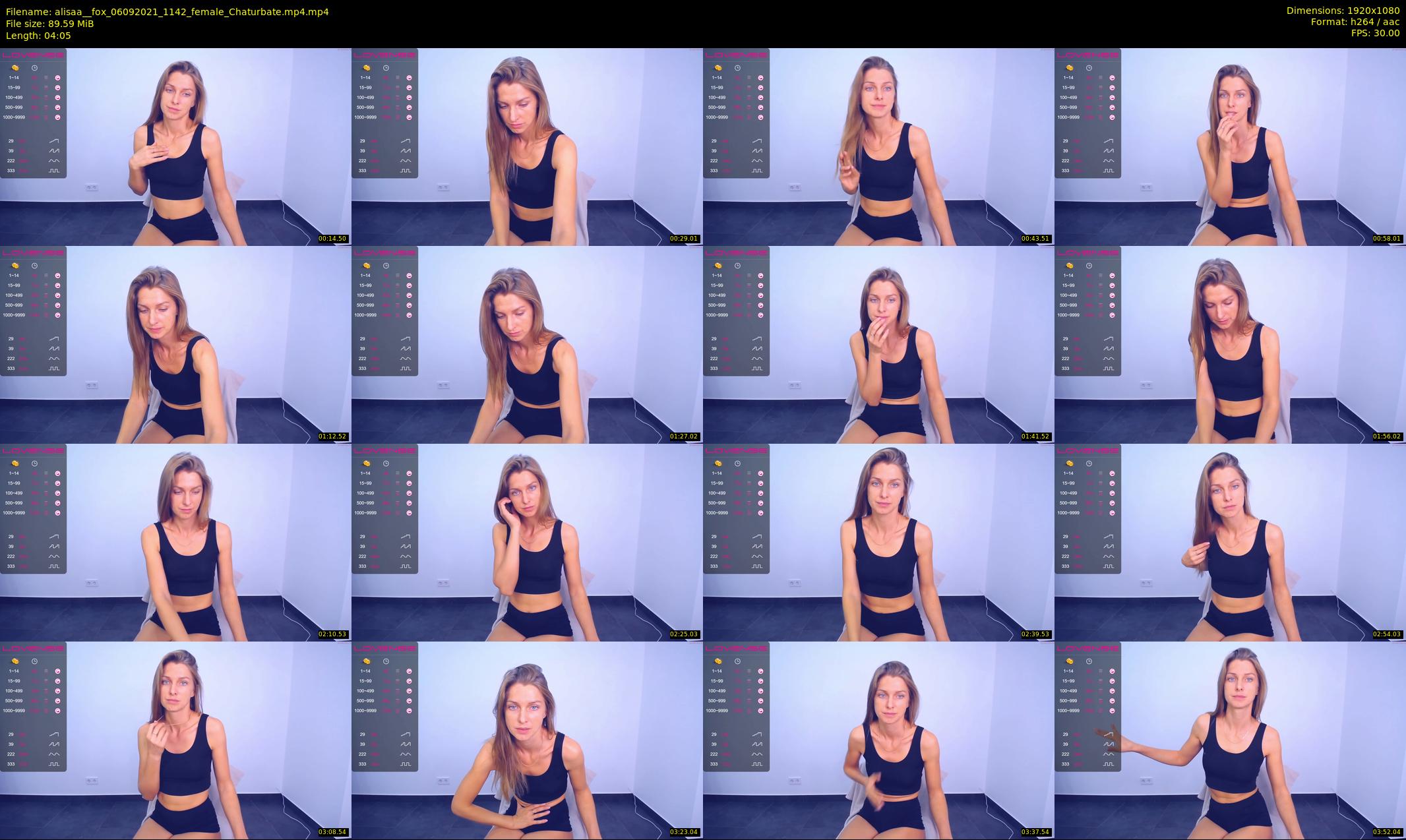 alisaa__fox — 5 minute Chaturbate female cam show recording, 1080p, Sep 6, 2021