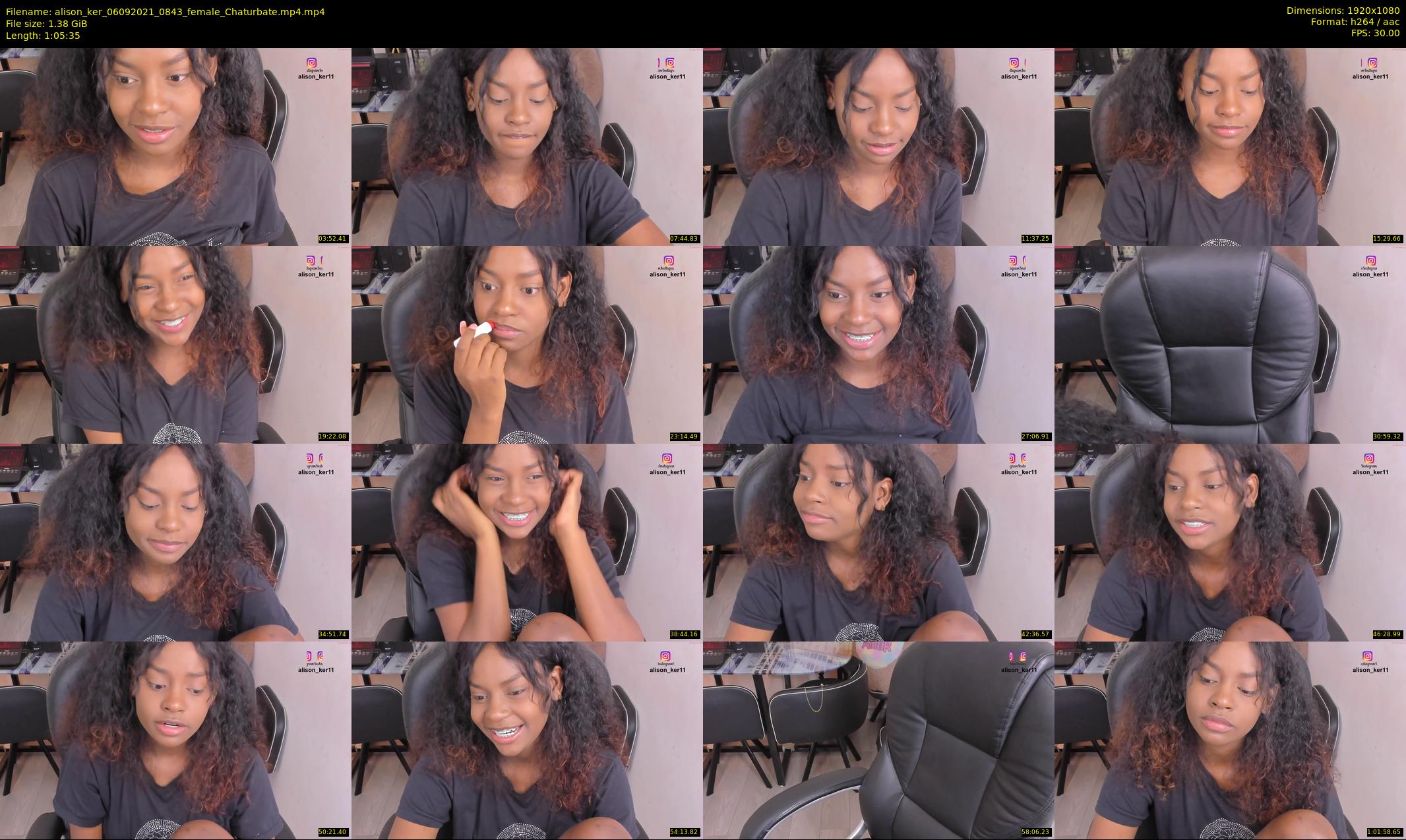 alison_ker — 66 minute Chaturbate female cam show recording, 1080p, Sep 6, 2021
