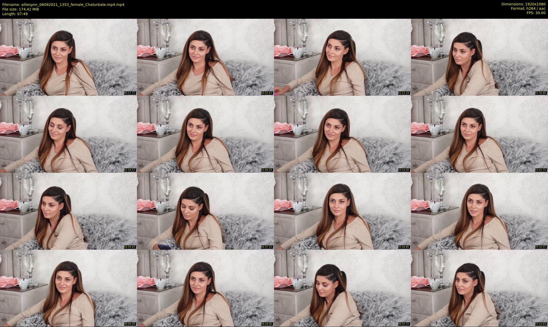 alliesynn — 8 minute Chaturbate female cam show recording, 1080p, Sep 6, 2021