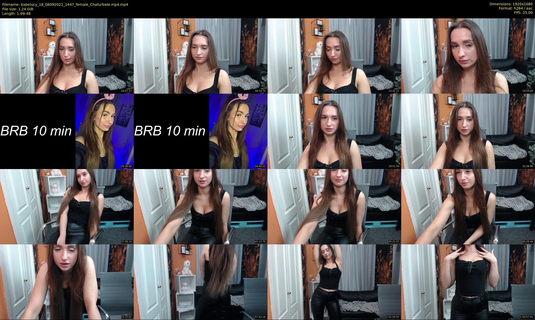 babelucy_18 — 70 minute Chaturbate female cam show recording, 1080p, Sep 6, 2021