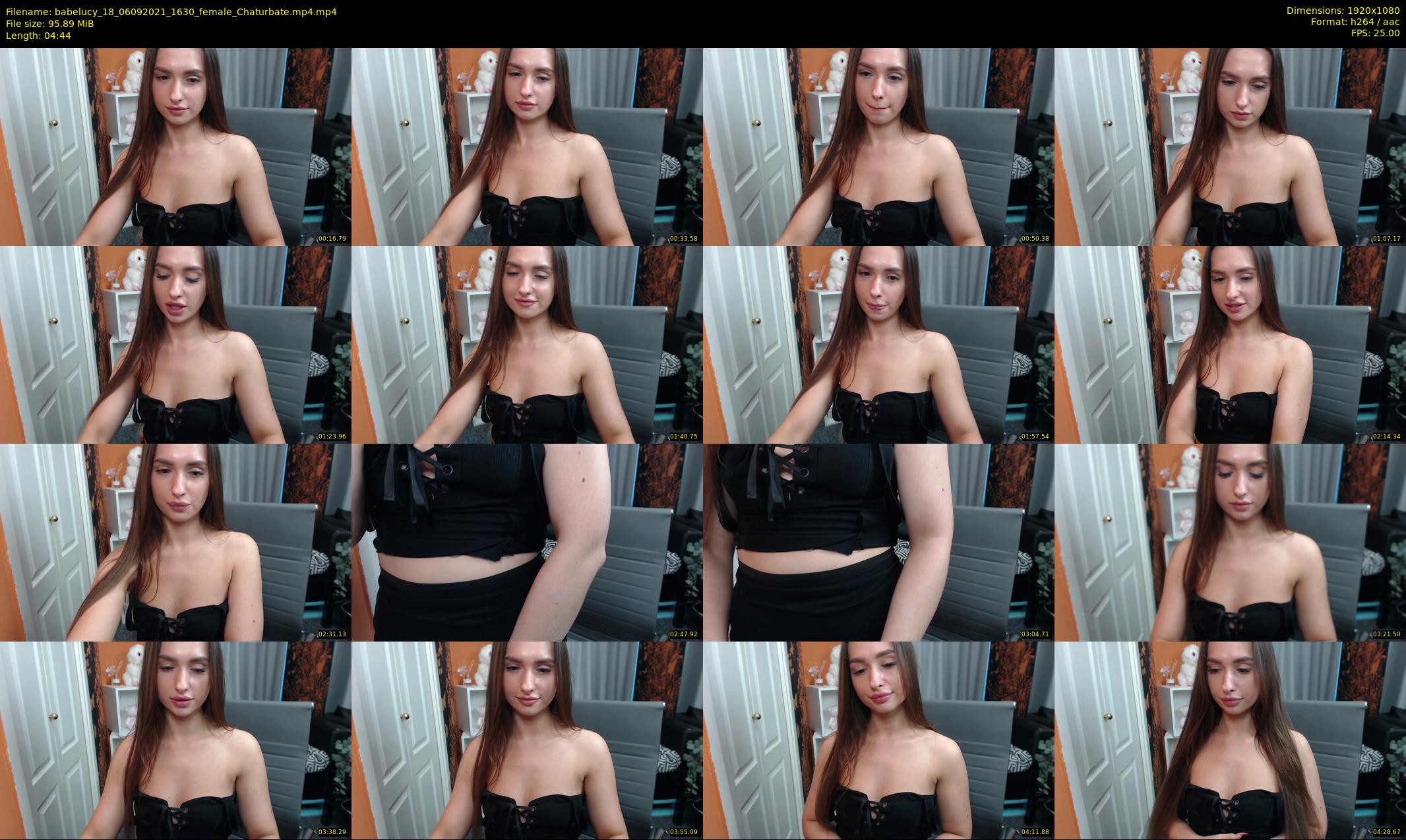 babelucy_18 — 5 minute Chaturbate female cam show recording, 1080p, Sep 6, 2021