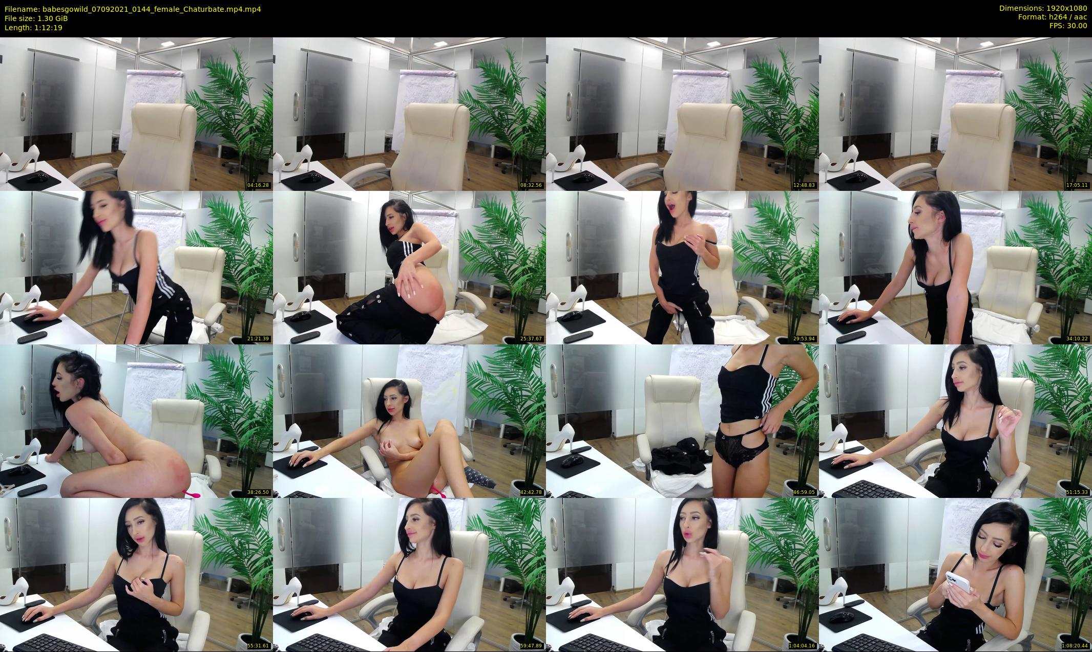 babesgowild — 73 minute Chaturbate couple cam show recording, 1080p, Sep 7, 2021