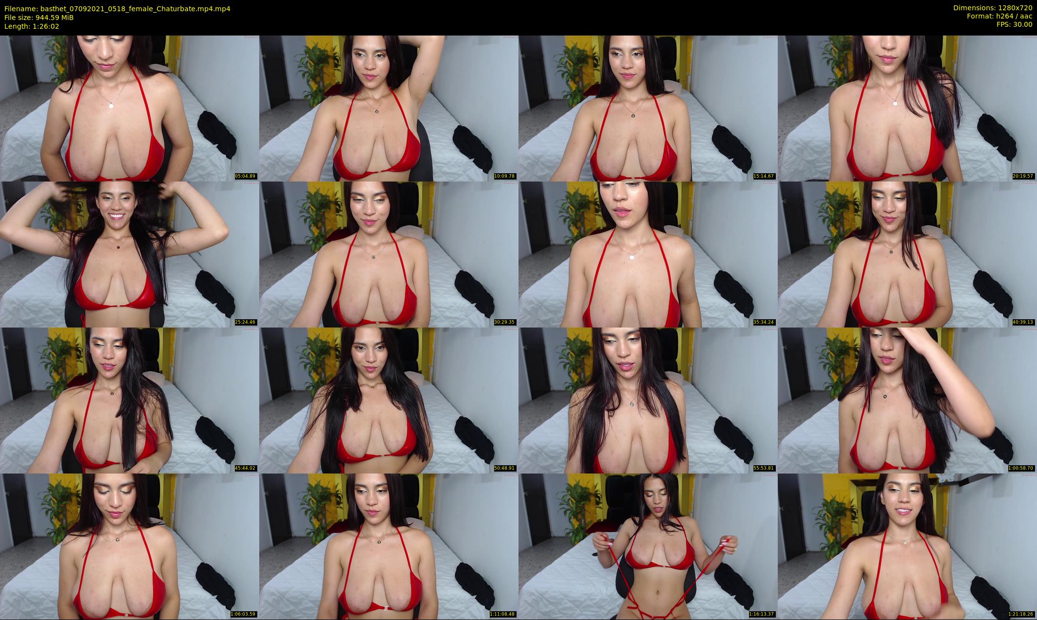 basthet — 87 minute Chaturbate female cam show recording, 720p, Sep 7, 2021