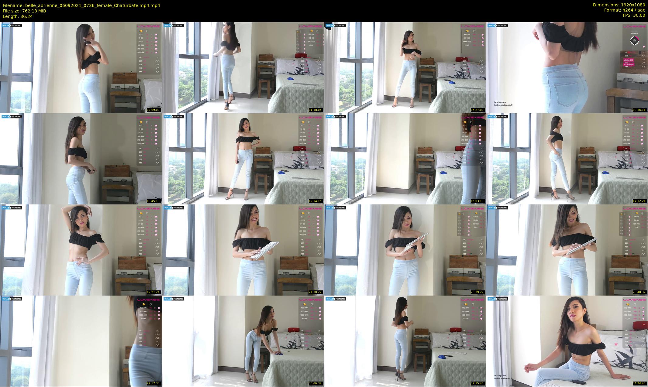 belle_adrienne — 37 minute Chaturbate couple cam show recording, 1080p, Sep 6, 2021