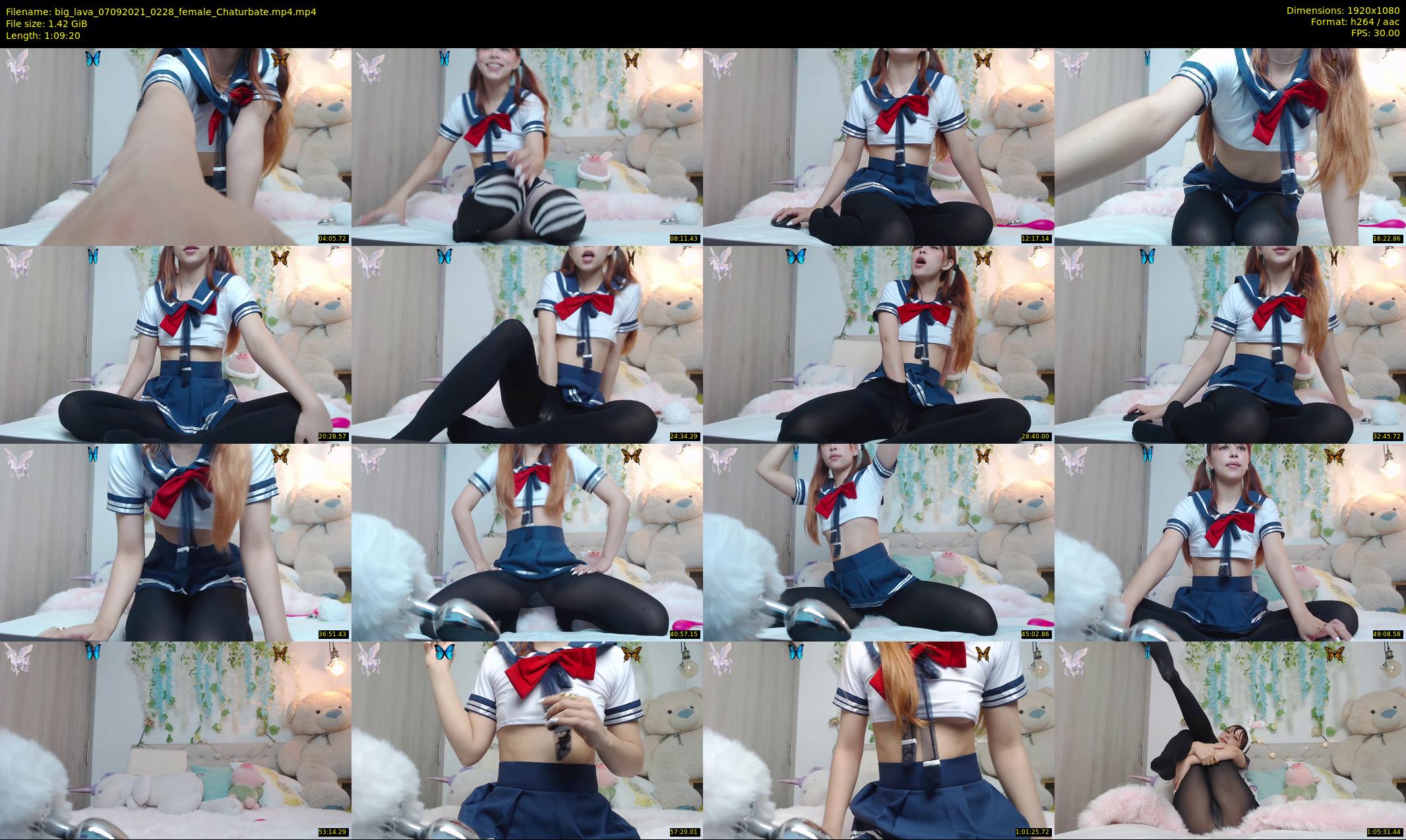 big_lava — 70 minute Chaturbate female cam show recording, 1080p, Sep 7, 2021