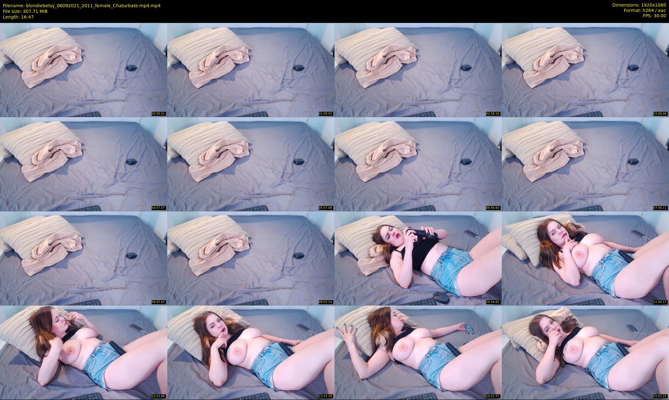 blondiebetsy — 17 minute Chaturbate female cam show recording, 1080p, Sep 6, 2021