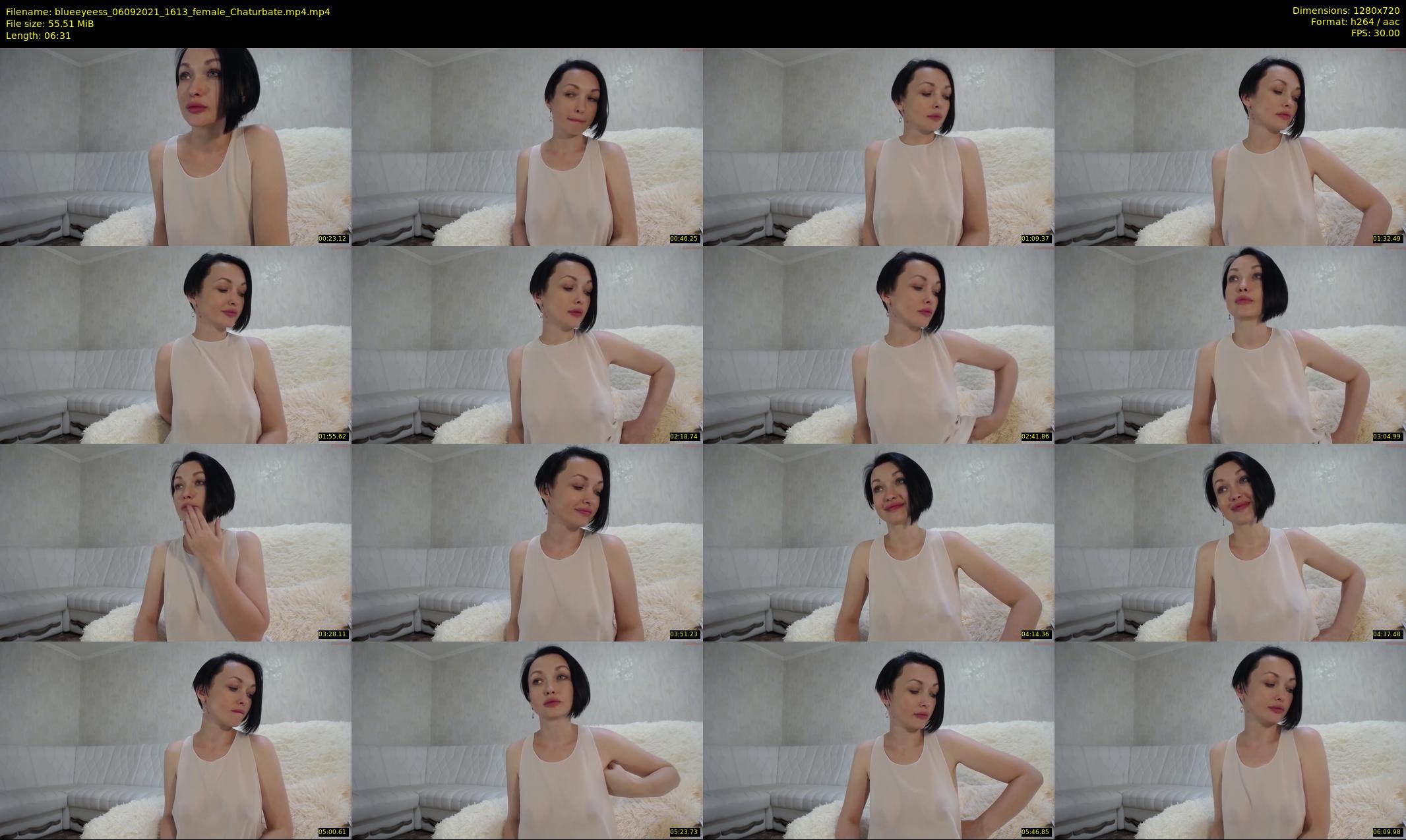 blueeyeess — 7 minute Chaturbate female cam show recording, 720p, Sep 6, 2021