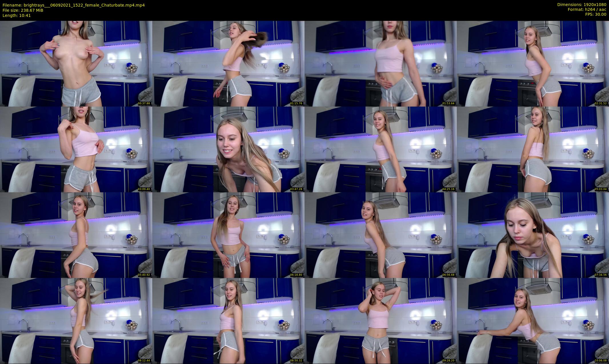 brightrays__ — 11 minute Chaturbate female cam show recording, 1080p, Sep 6, 2021