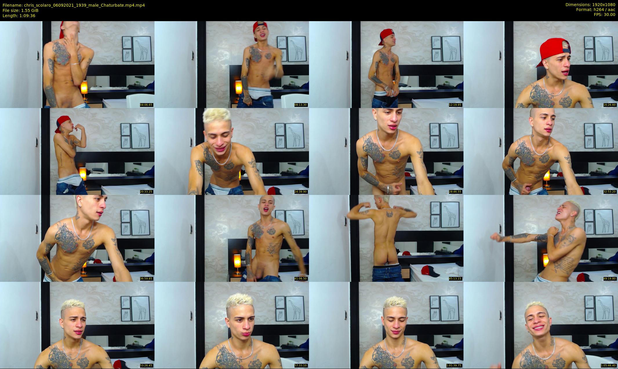 chris_scolaro — 70 minute Chaturbate male cam show recording, 1080p, Sep 6, 2021