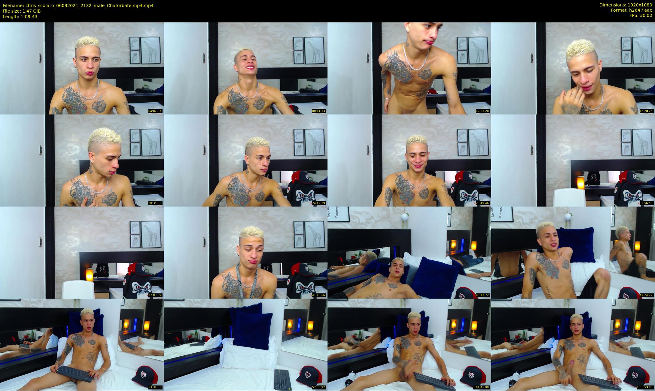 chris_scolaro — 70 minute Chaturbate male cam show recording, 1080p, Sep 6, 2021