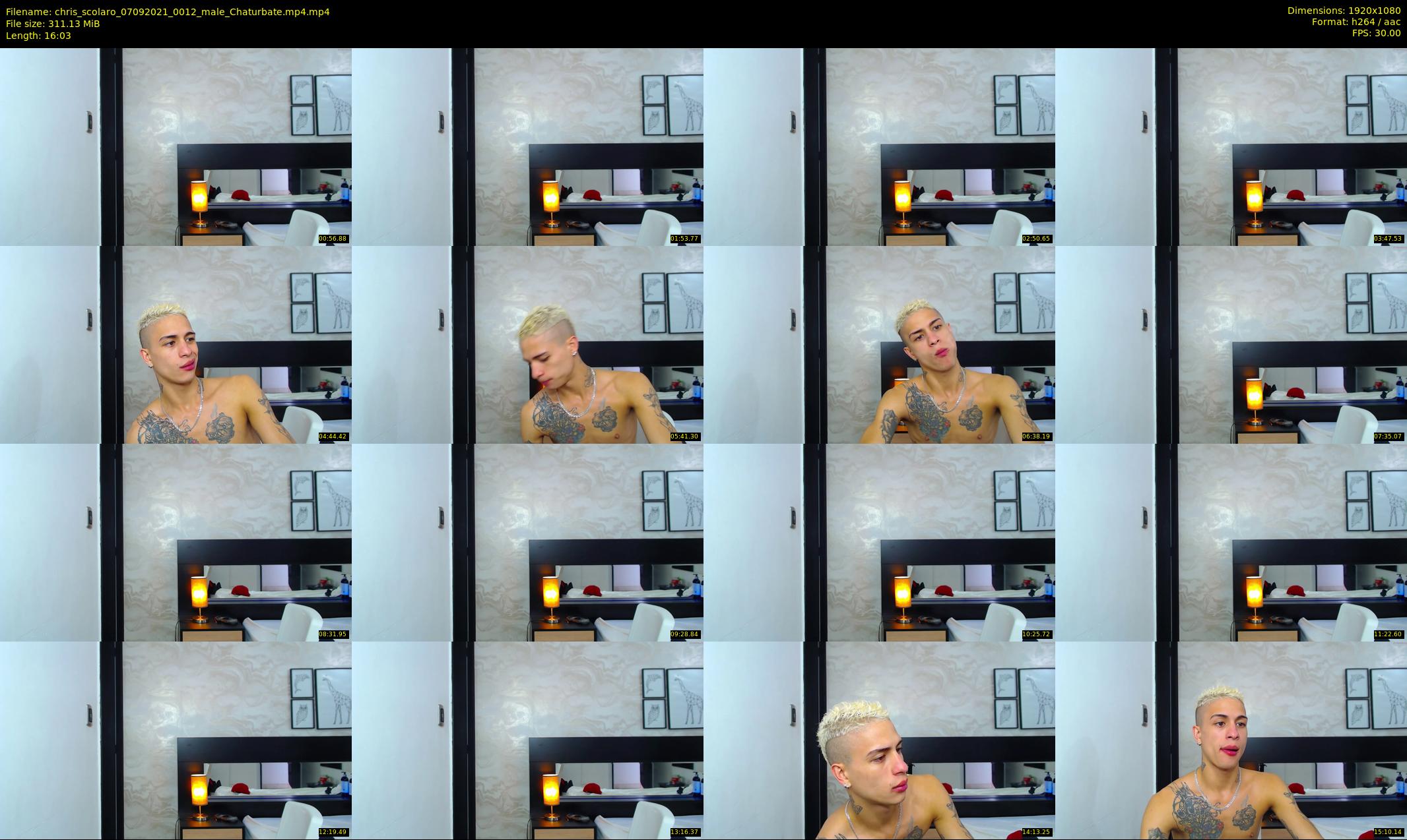 chris_scolaro — 17 minute Chaturbate male cam show recording, 1080p, Sep 7, 2021