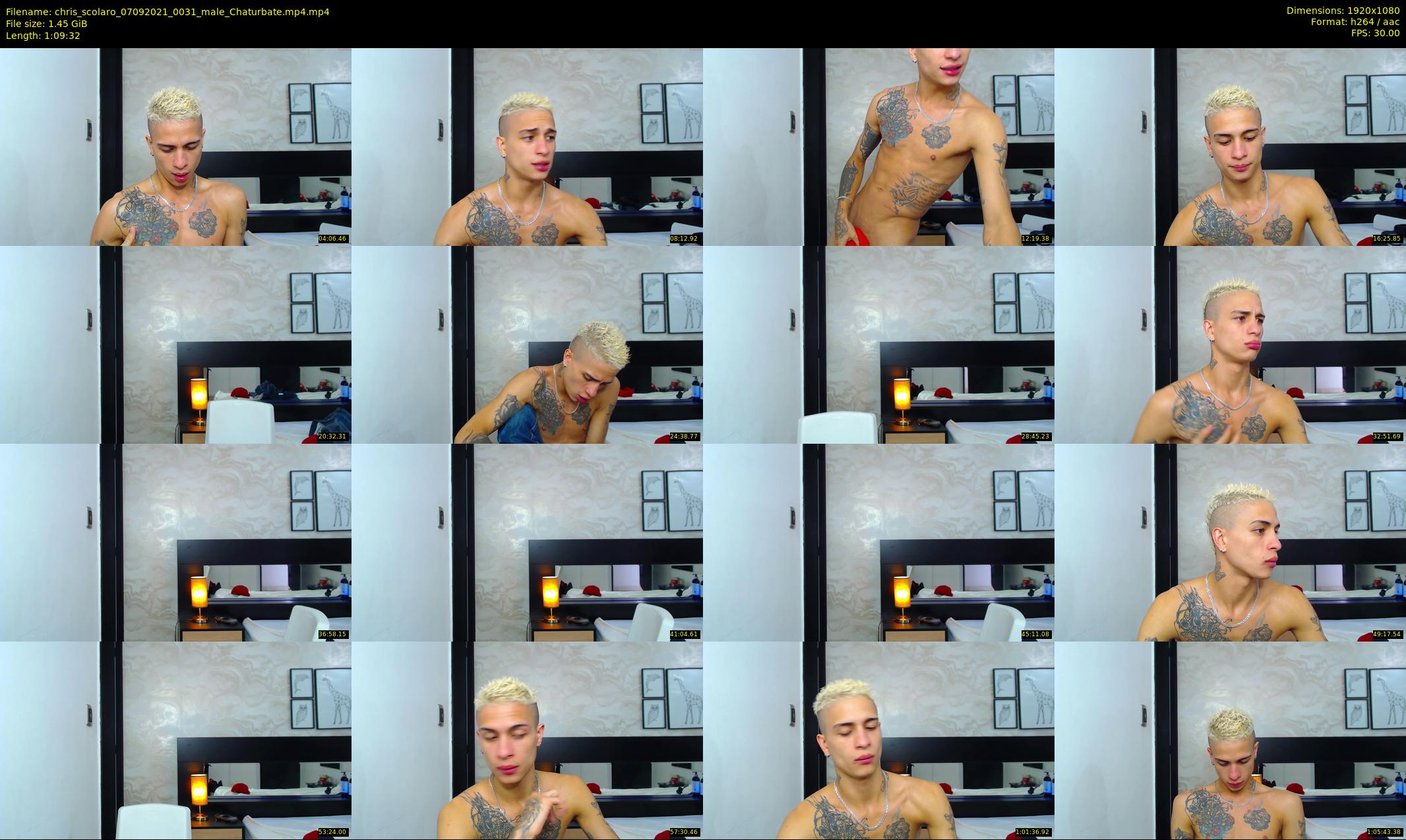 chris_scolaro — 70 minute Chaturbate male cam show recording, 1080p, Sep 7, 2021