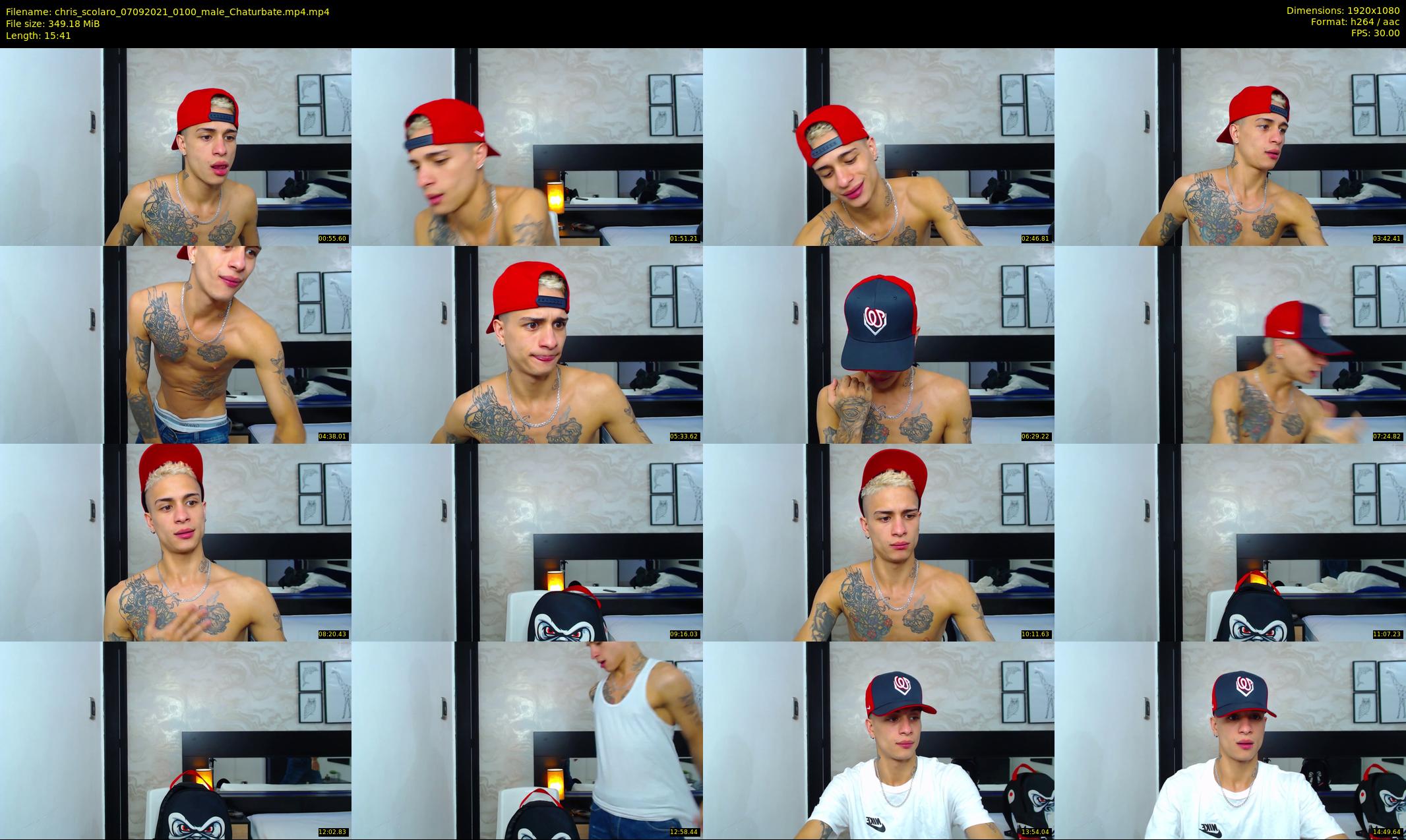 chris_scolaro — 16 minute Chaturbate male cam show recording, 1080p, Sep 7, 2021