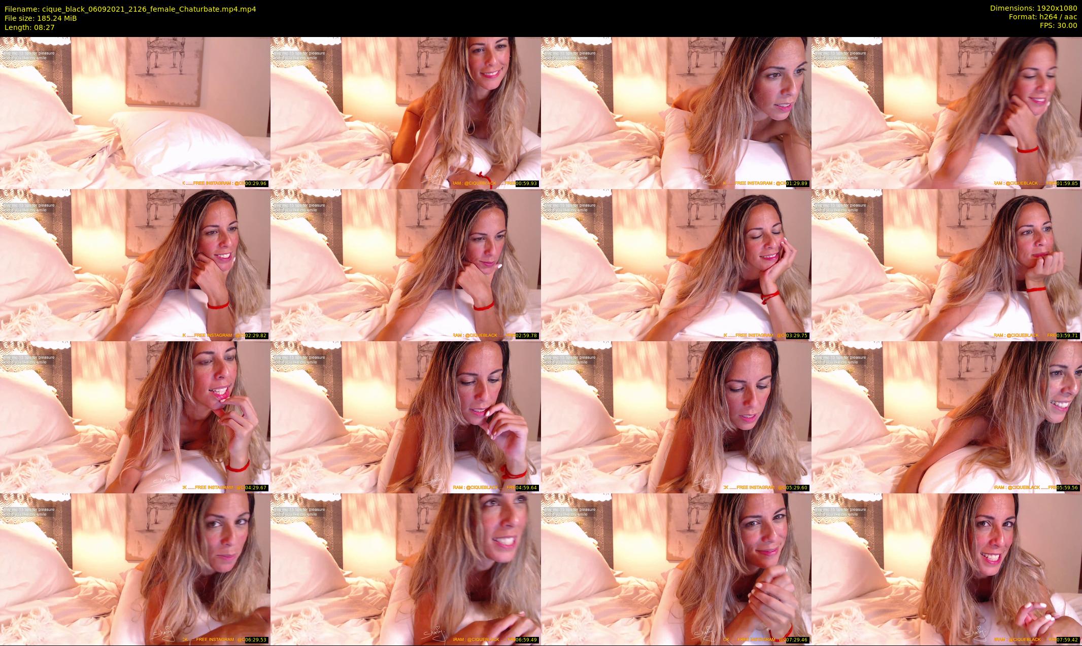 cique_black — 9 minute Chaturbate female cam show recording, 1080p, Sep 6, 2021