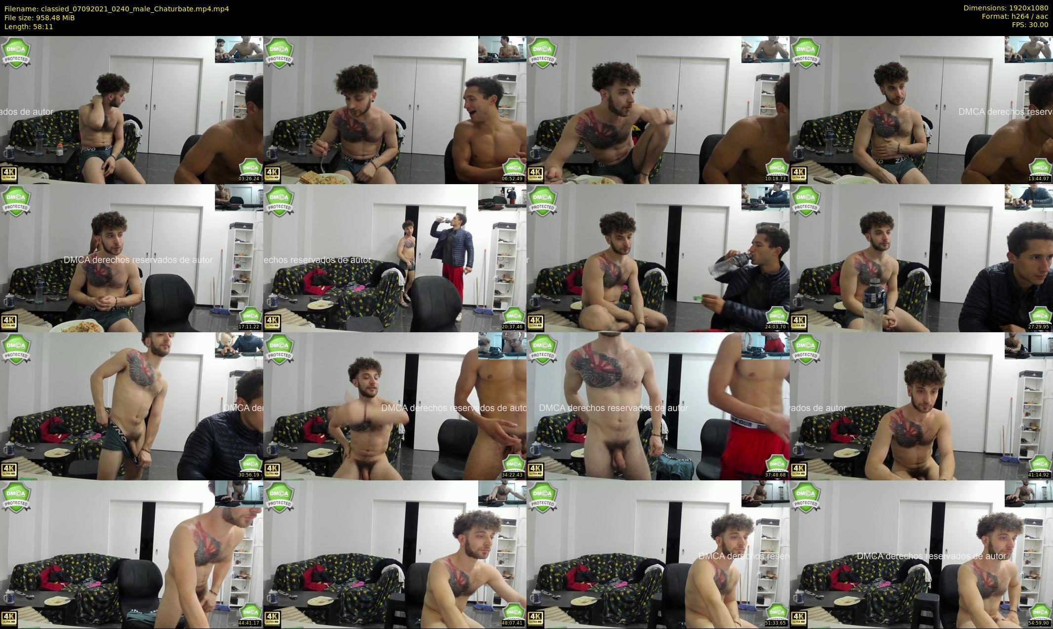 classied — 59 minute Chaturbate male cam show recording, 1080p, Sep 7, 2021