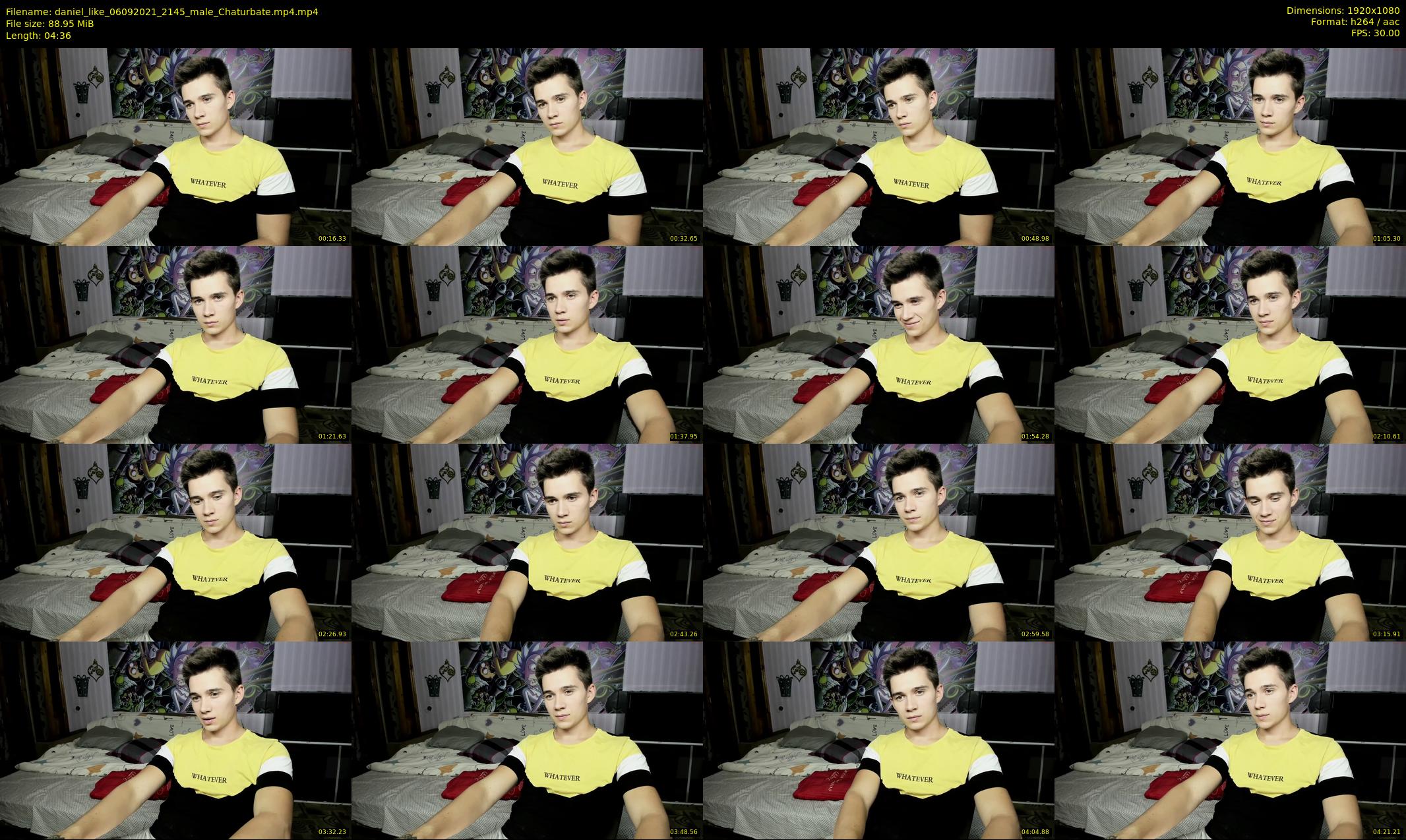 daniel_like — 5 minute Chaturbate male cam show recording, 1080p, Sep 6, 2021