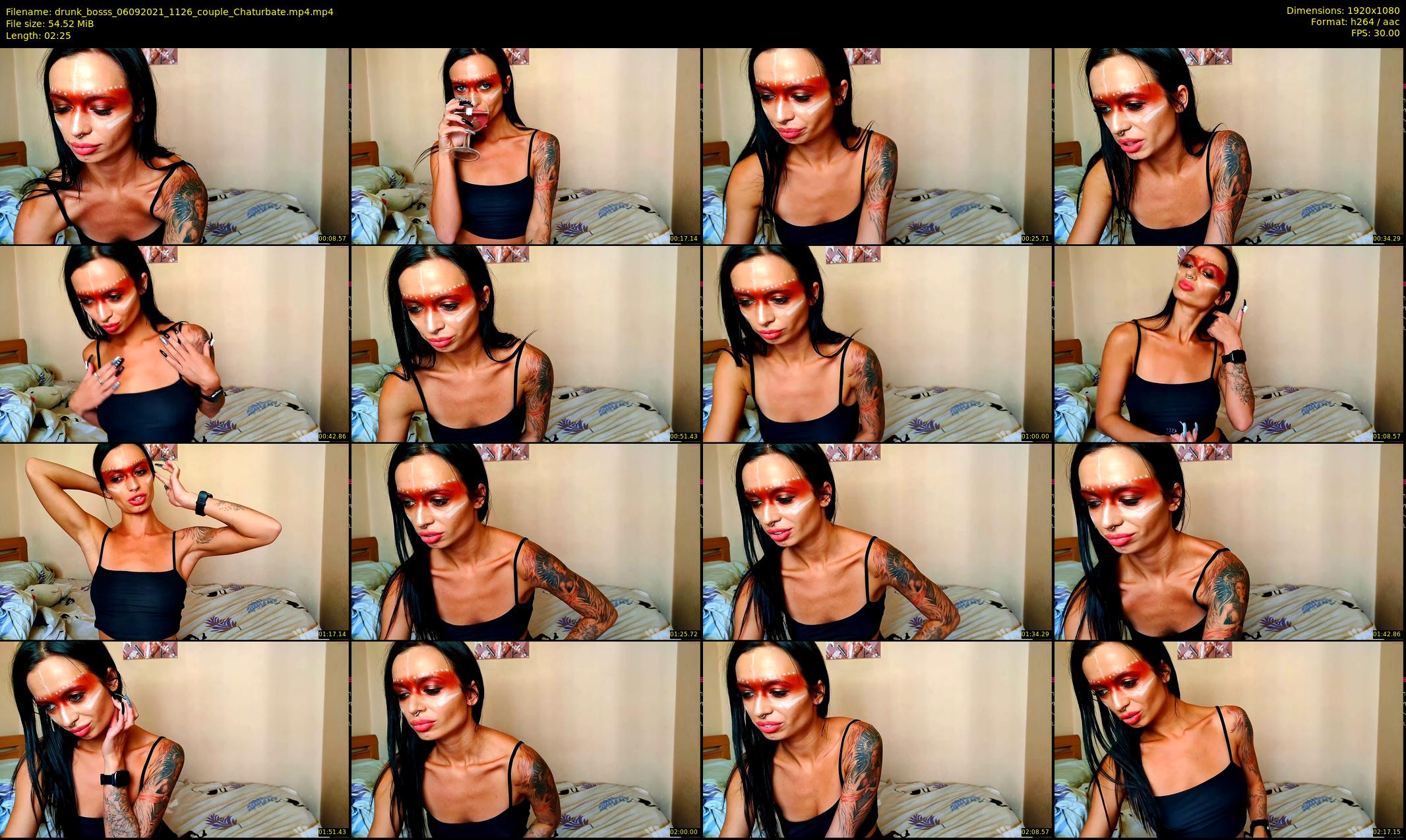 drunk_bosss — 3 minute Chaturbate couple cam show recording, 1080p, Sep 6, 2021