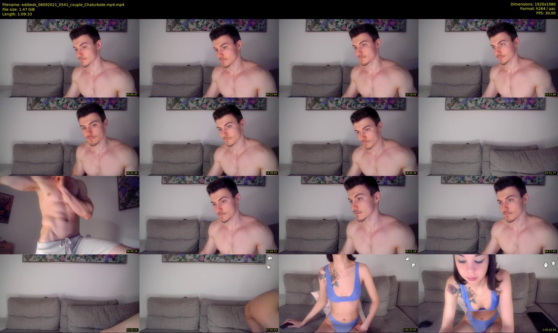 eddieds — 70 minute Chaturbate male cam show recording, 1080p, Sep 6, 2021