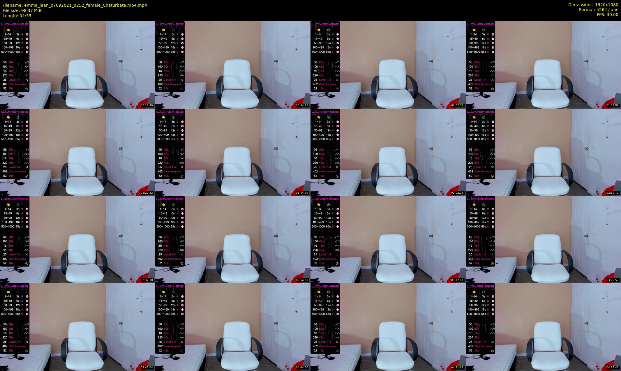 emma_lean — 5 minute Chaturbate female cam show recording, 1080p, Sep 7, 2021