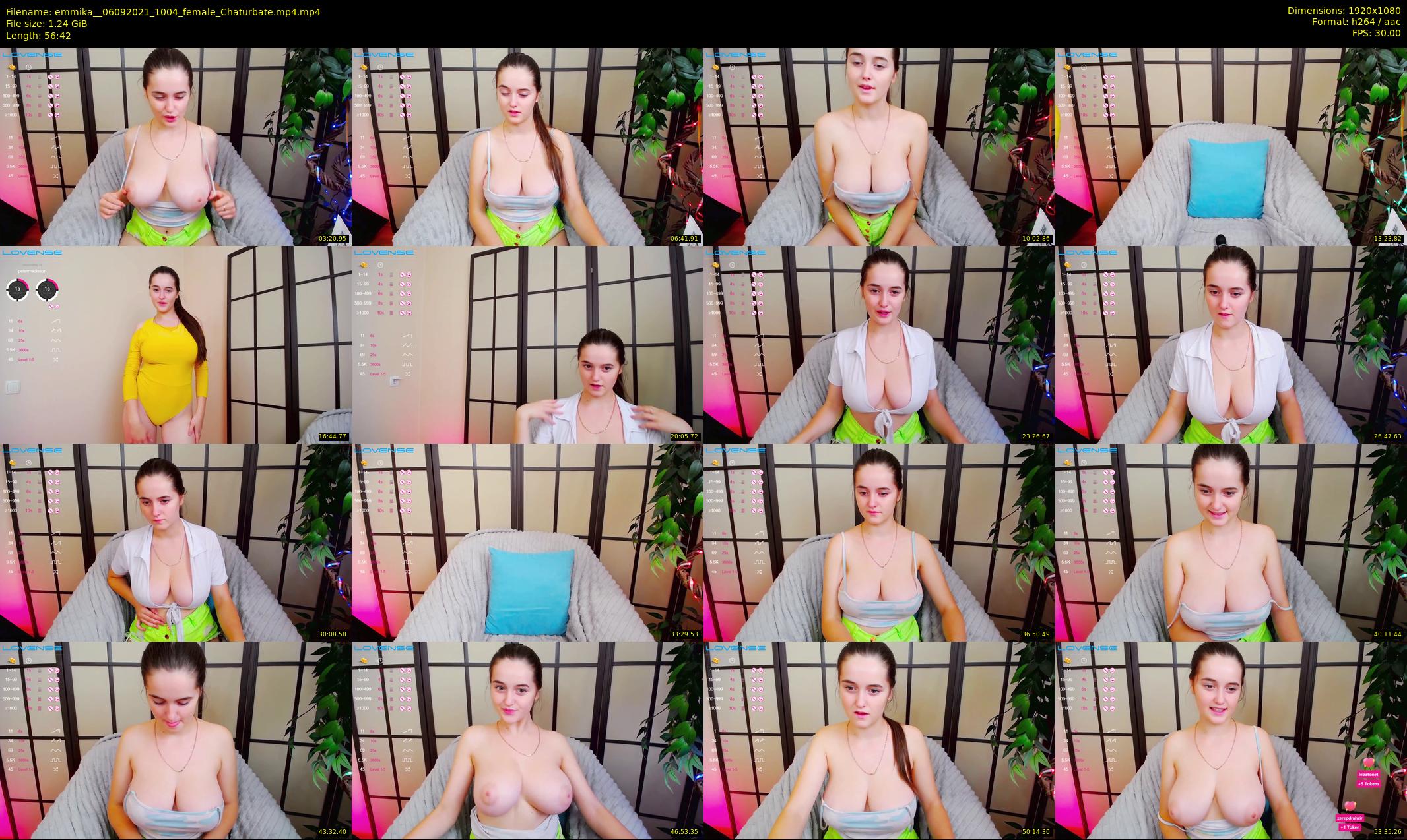 emmika_ — 57 minute Chaturbate female cam show recording, 1080p, Sep 6, 2021