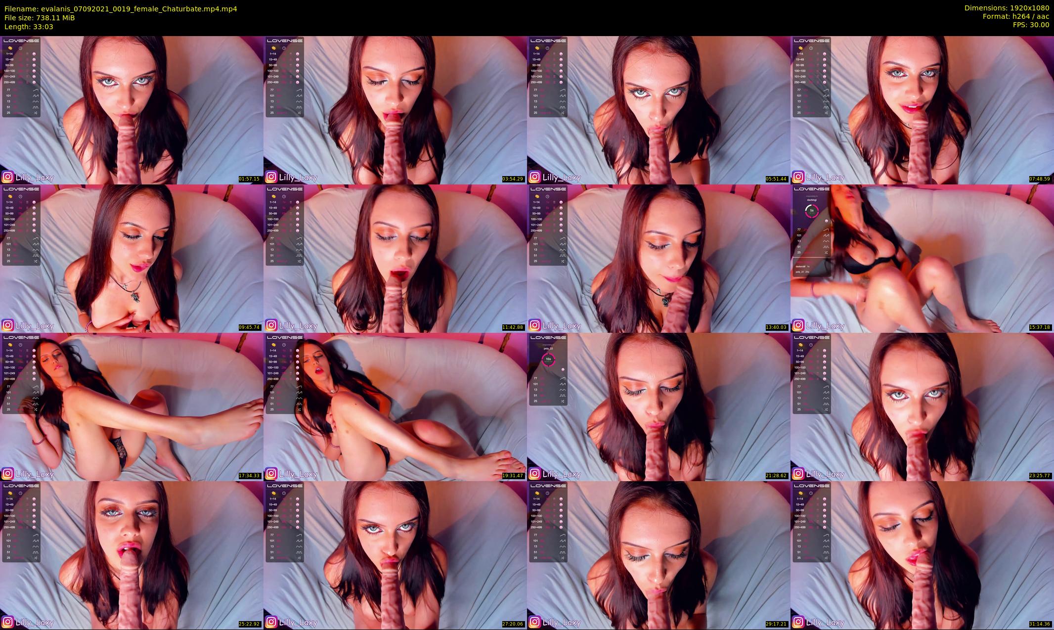 evalanis — 34 minute Chaturbate couple cam show recording, 1080p, Sep 7, 2021