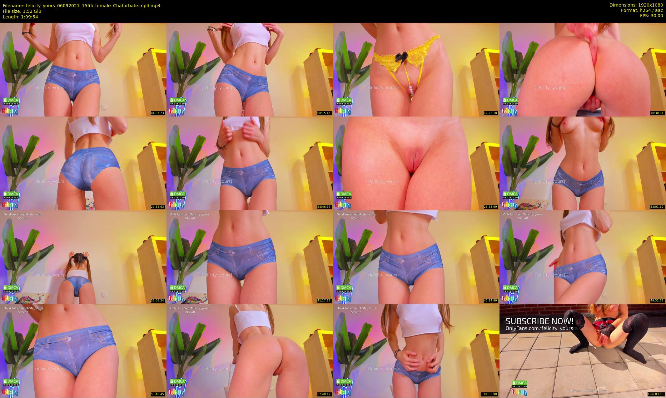 felicity_yours — 70 minute Chaturbate female cam show recording, 1080p, Sep 6, 2021
