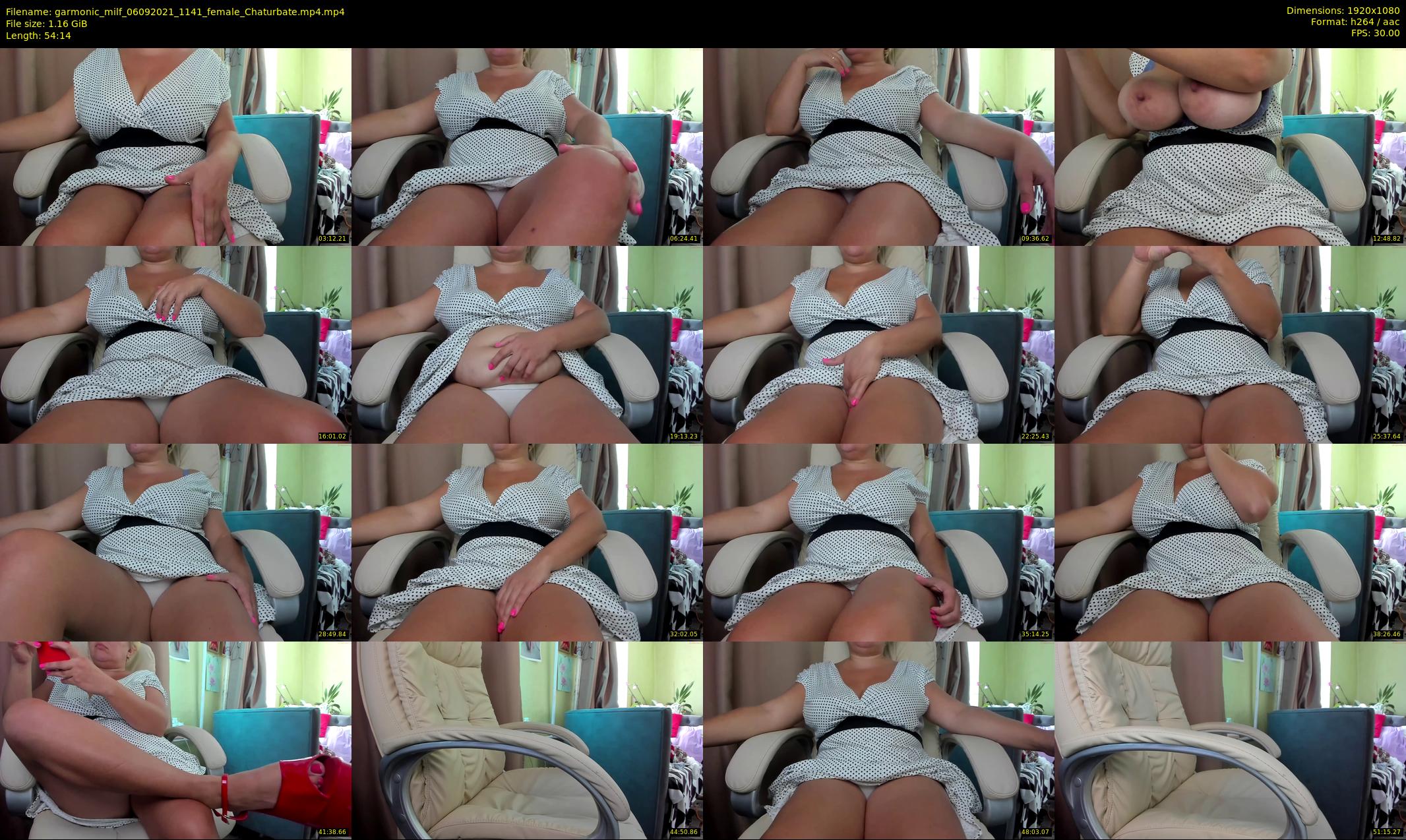 garmonic_milf — 55 minute Chaturbate female cam show recording, 1080p, Sep 6, 2021