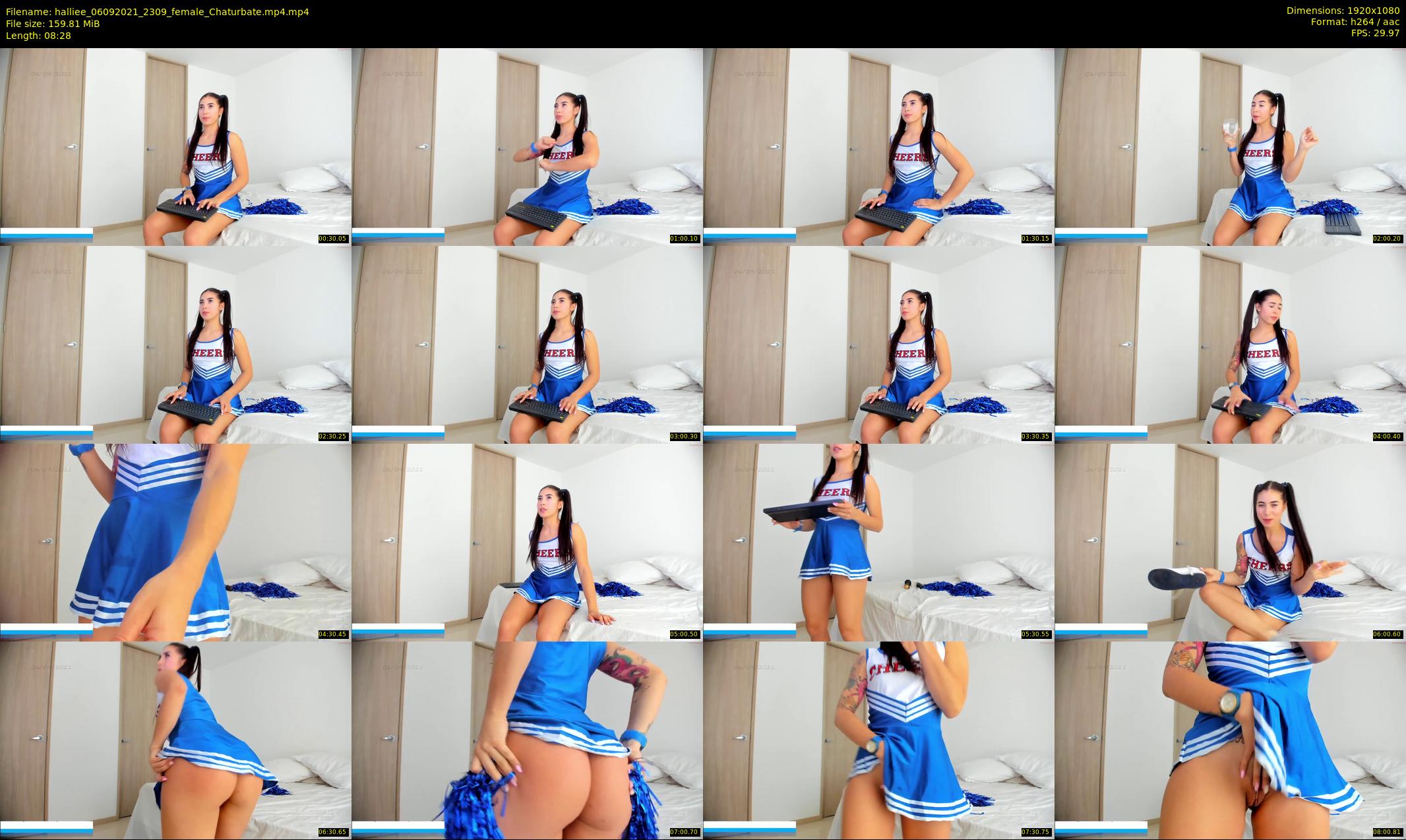 halliee — 9 minute Chaturbate couple cam show recording, 1080p, Sep 6, 2021