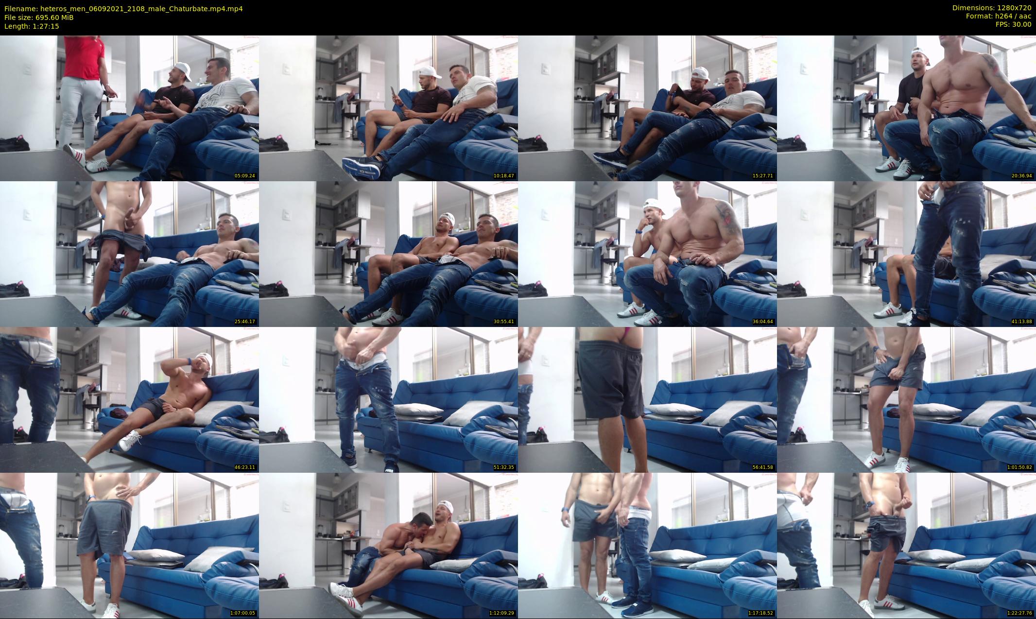 heteros_men — 88 minute Chaturbate male cam show recording, 720p, Sep 6, 2021