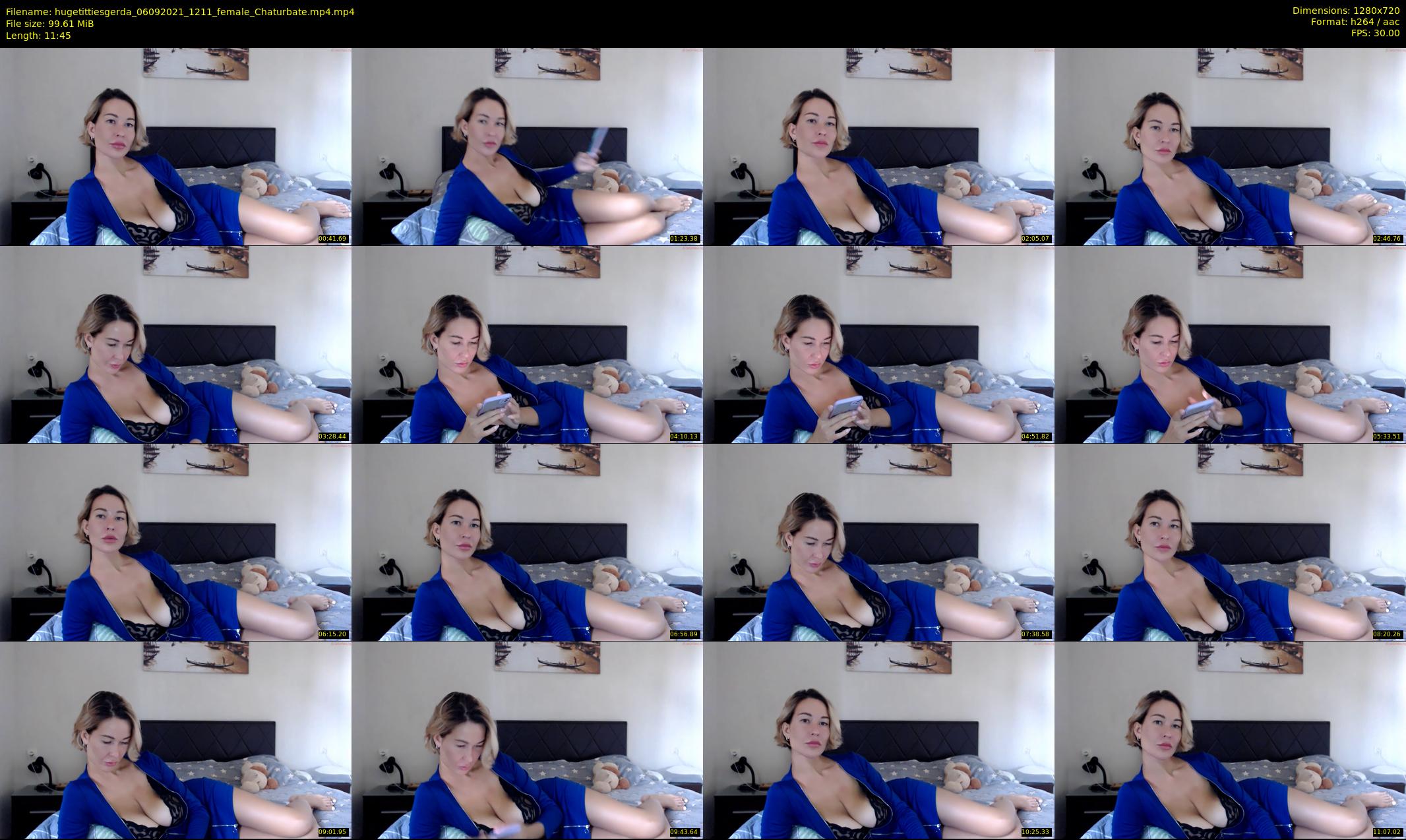 hugetittiesgerda — 12 minute Chaturbate female cam show recording, 720p, Sep 6, 2021