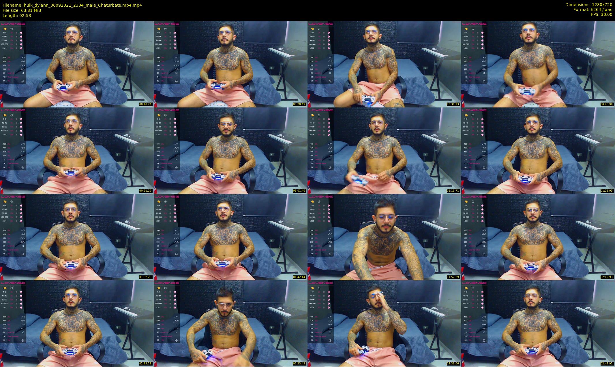 hulk_dylann — 3 minute Chaturbate male cam show recording, 720p, Sep 6, 2021