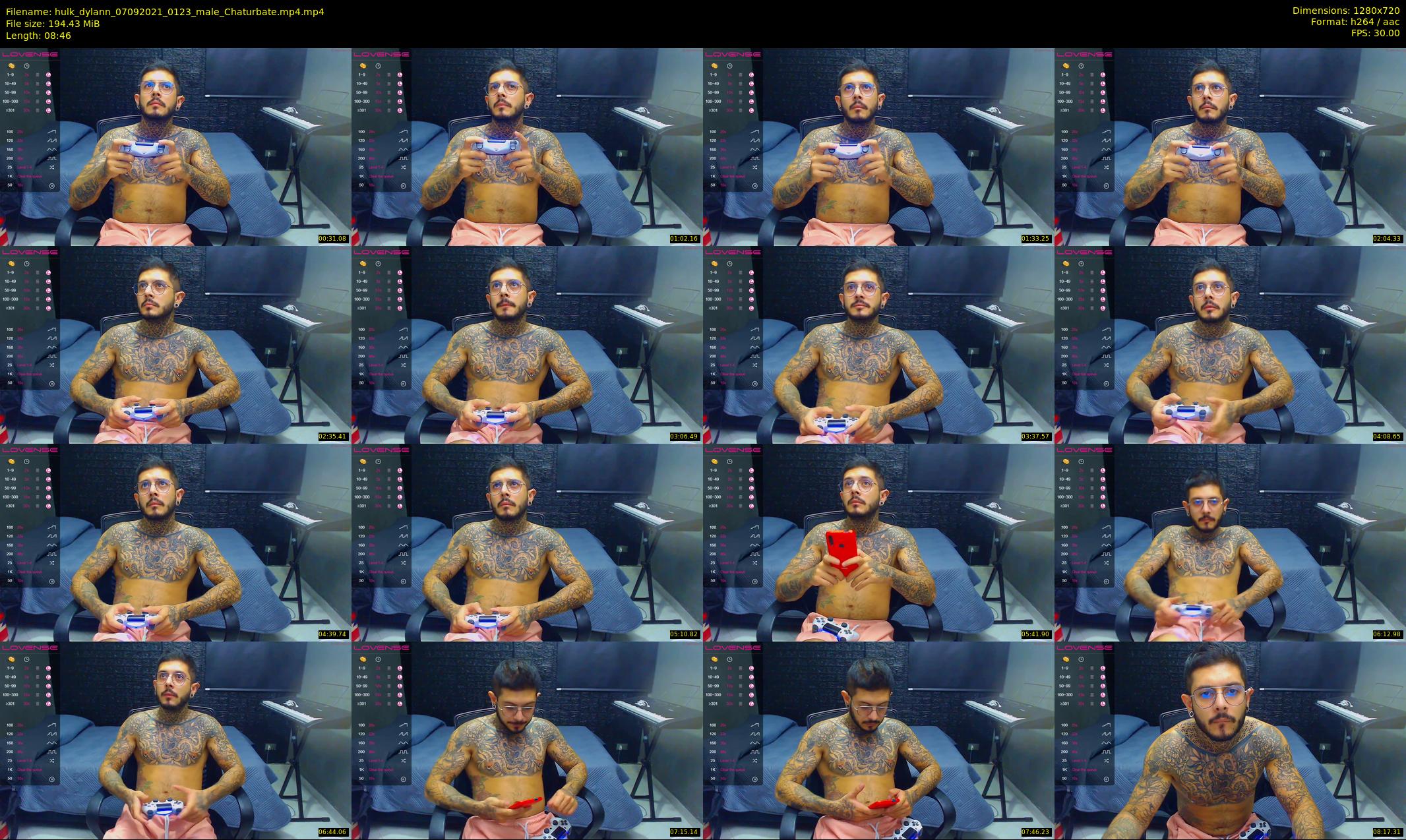 hulk_dylann — 9 minute Chaturbate male cam show recording, 720p, Sep 7, 2021