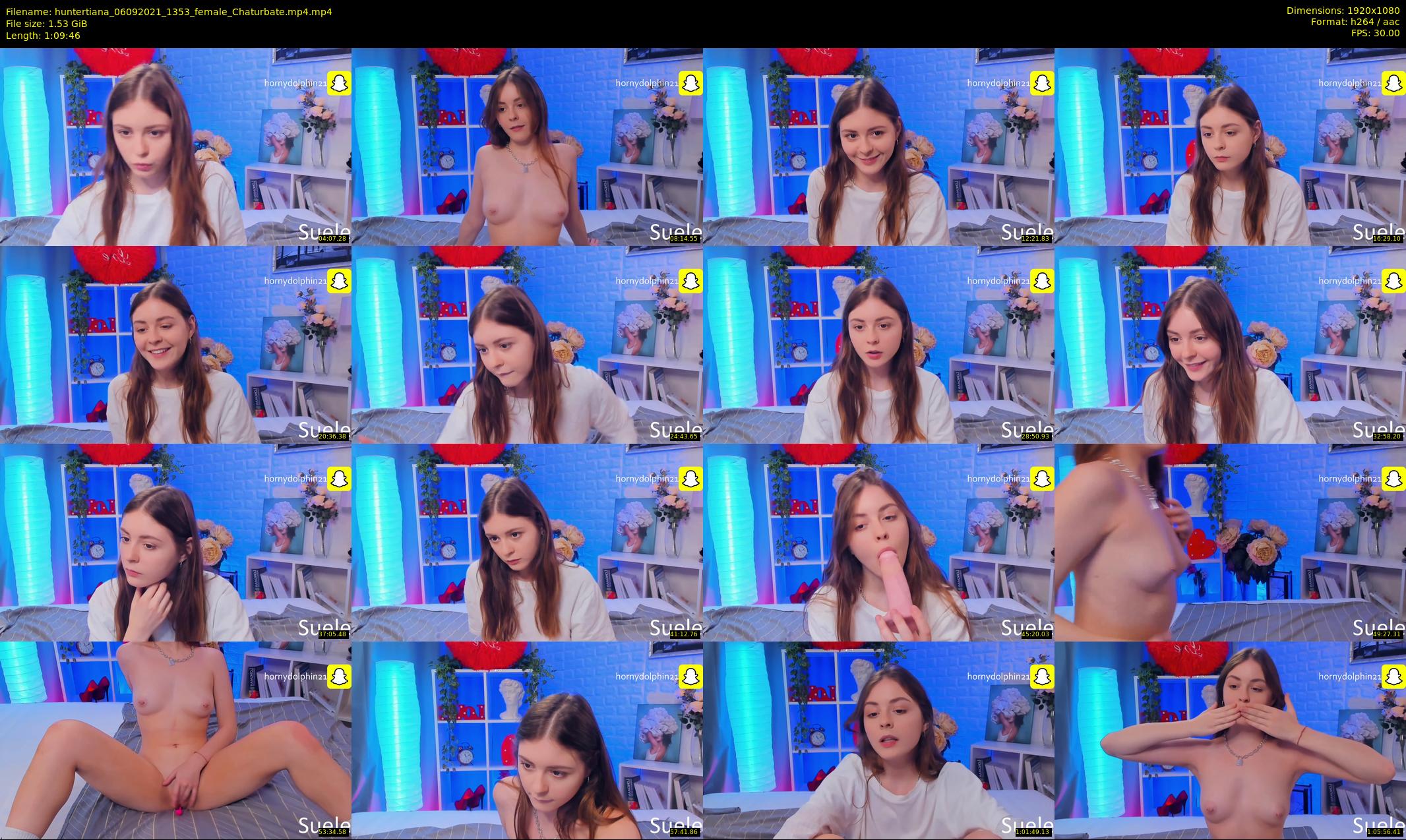 huntertiana — 70 minute Chaturbate female cam show recording, 1080p, Sep 6, 2021