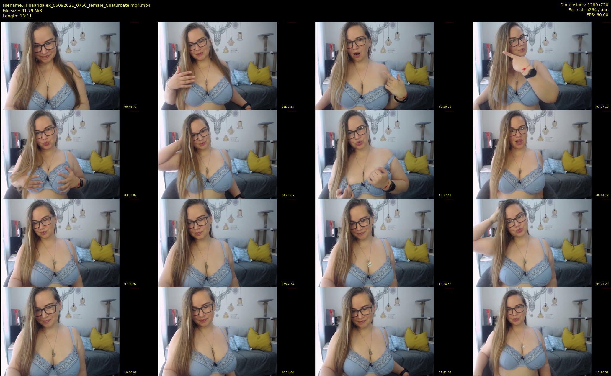 irinaandalex — 14 minute Chaturbate couple cam show recording, 720p, Sep 6, 2021