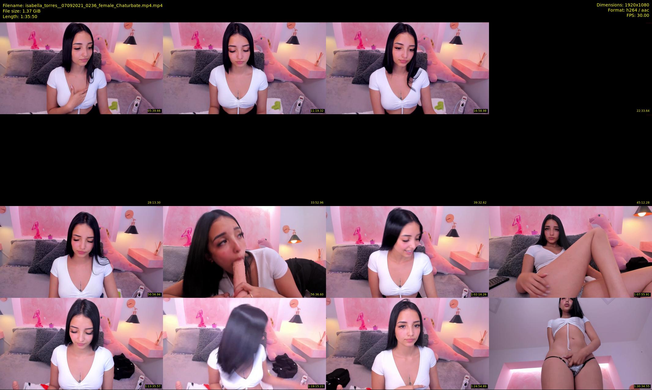 isabella_torres_ — 96 minute Chaturbate female cam show recording, 1080p, Sep 7, 2021