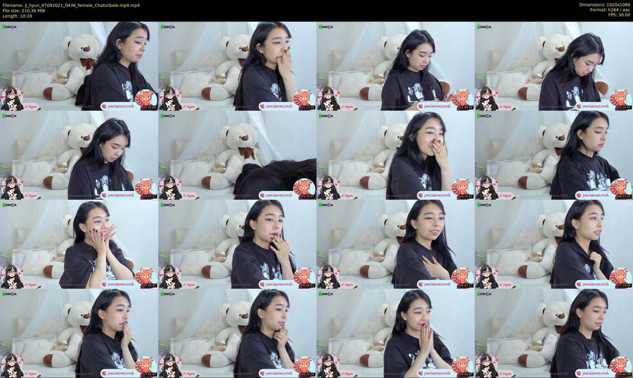 ji_hyun — 11 minute Chaturbate female cam show recording, 1080p, Sep 7, 2021