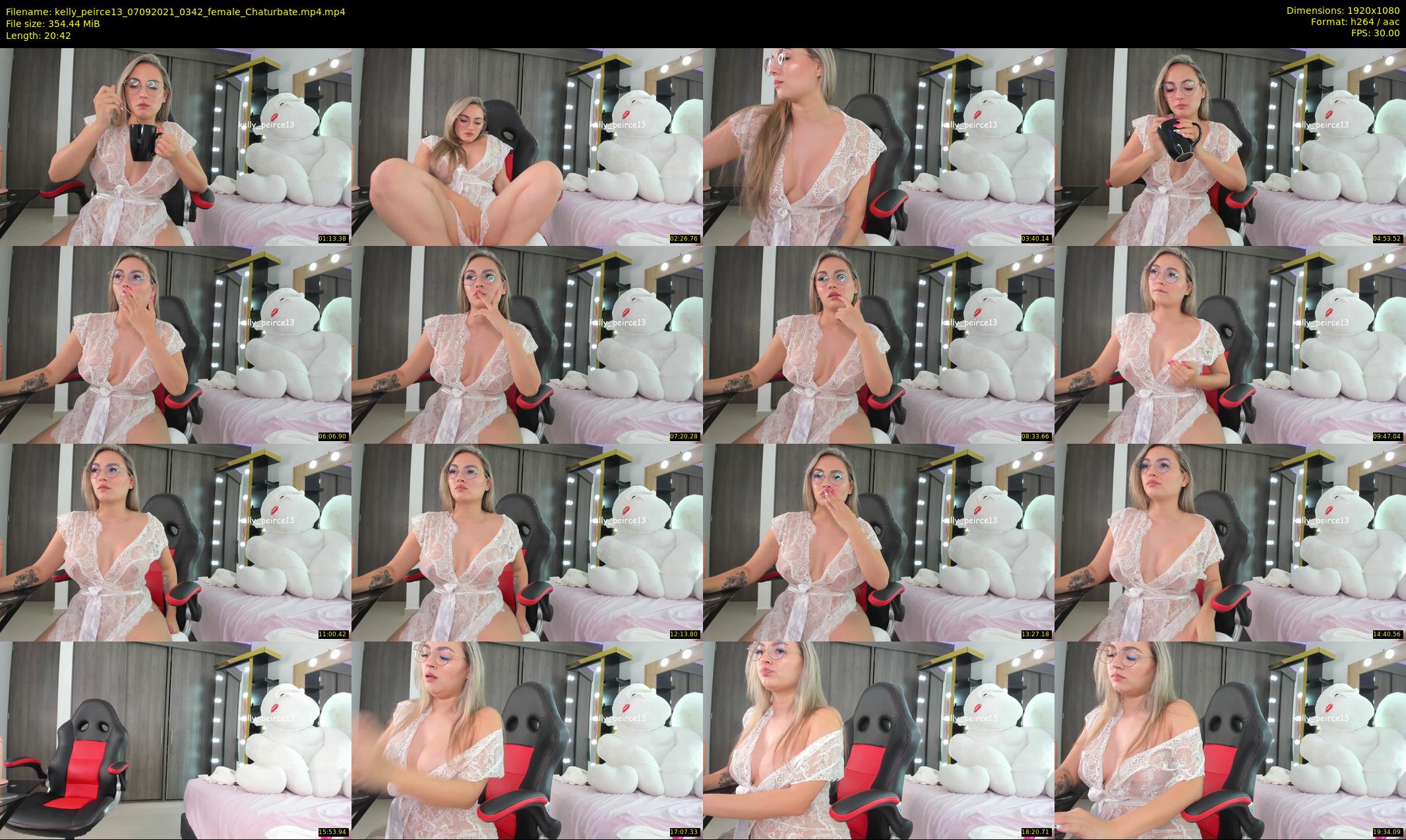 kelly_peirce13 — 21 minute Chaturbate female cam show recording, 1080p, Sep 7, 2021