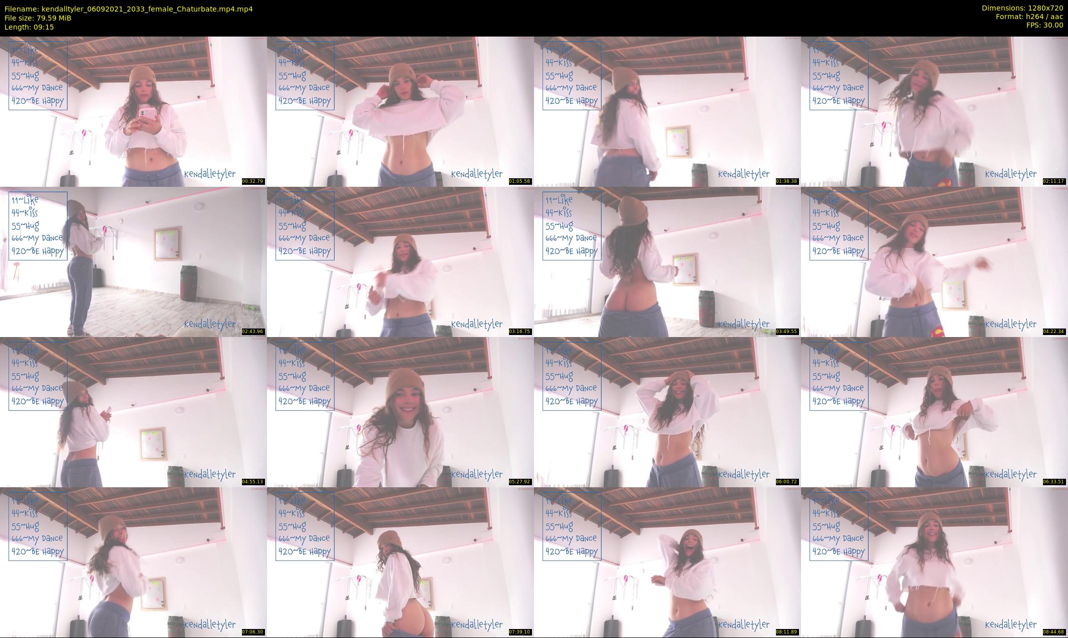 kendalltyler — 10 minute Chaturbate female cam show recording, 720p, Sep 6, 2021