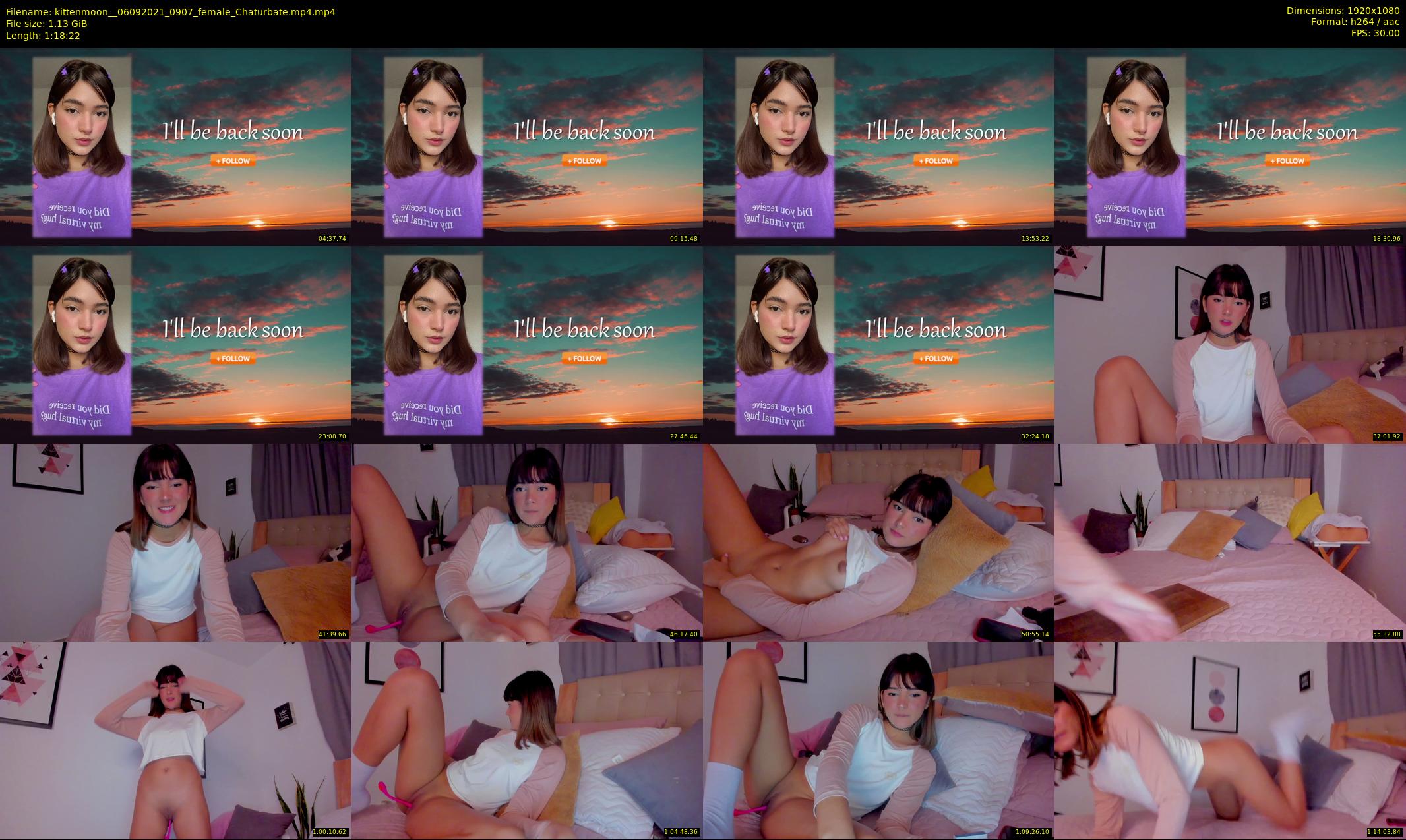 kittenmoon_ — 79 minute Chaturbate female cam show recording, 1080p, Sep 6, 2021