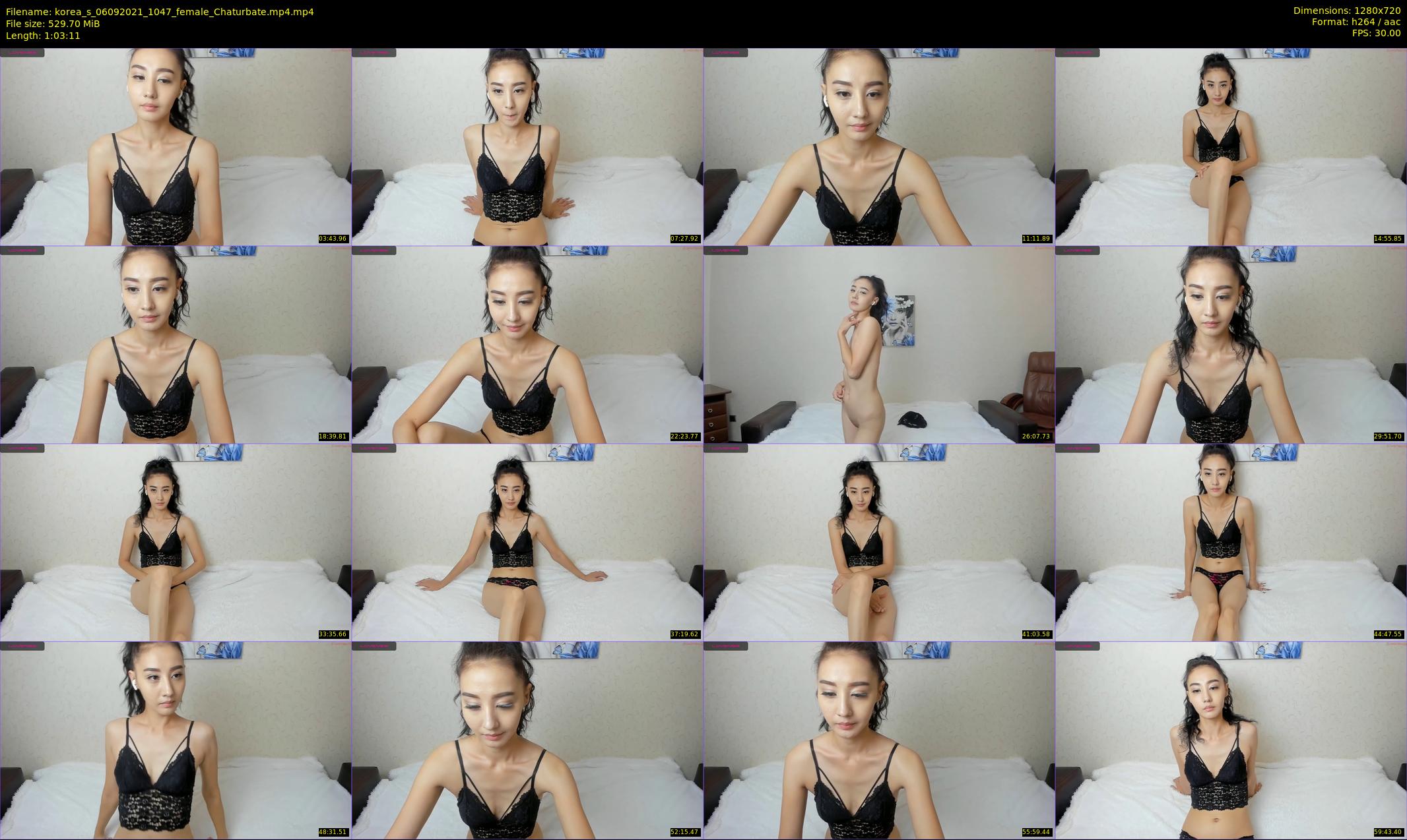 korea_s — 64 minute Chaturbate female cam show recording, 720p, Sep 6, 2021