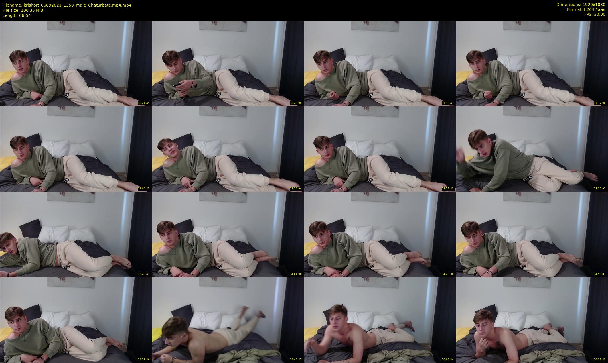 krishort — 7 minute Chaturbate male cam show recording, 1080p, Sep 6, 2021