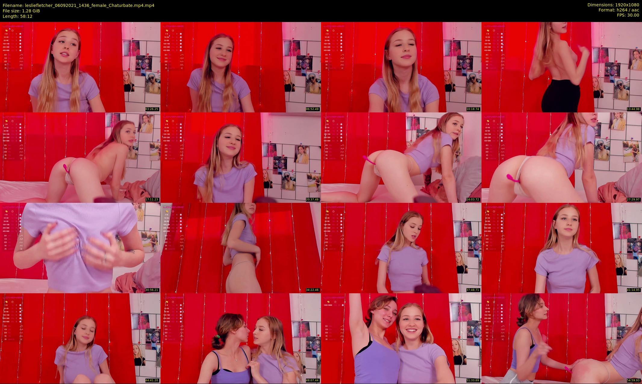 lesliefletcher — 59 minute Chaturbate couple cam show recording, 1080p, Sep 6, 2021
