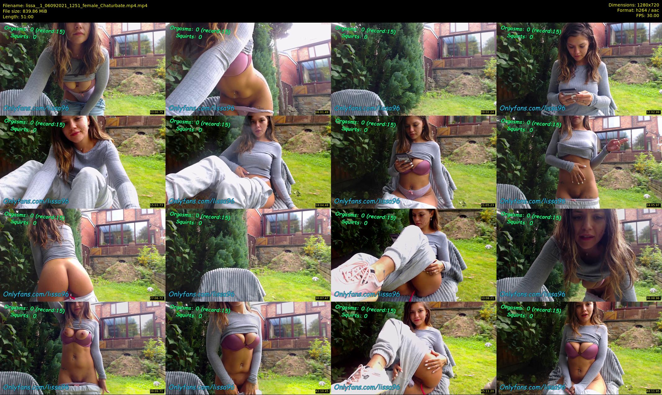 lissa__1 — 51 minute Chaturbate female cam show recording, 720p, Sep 6, 2021
