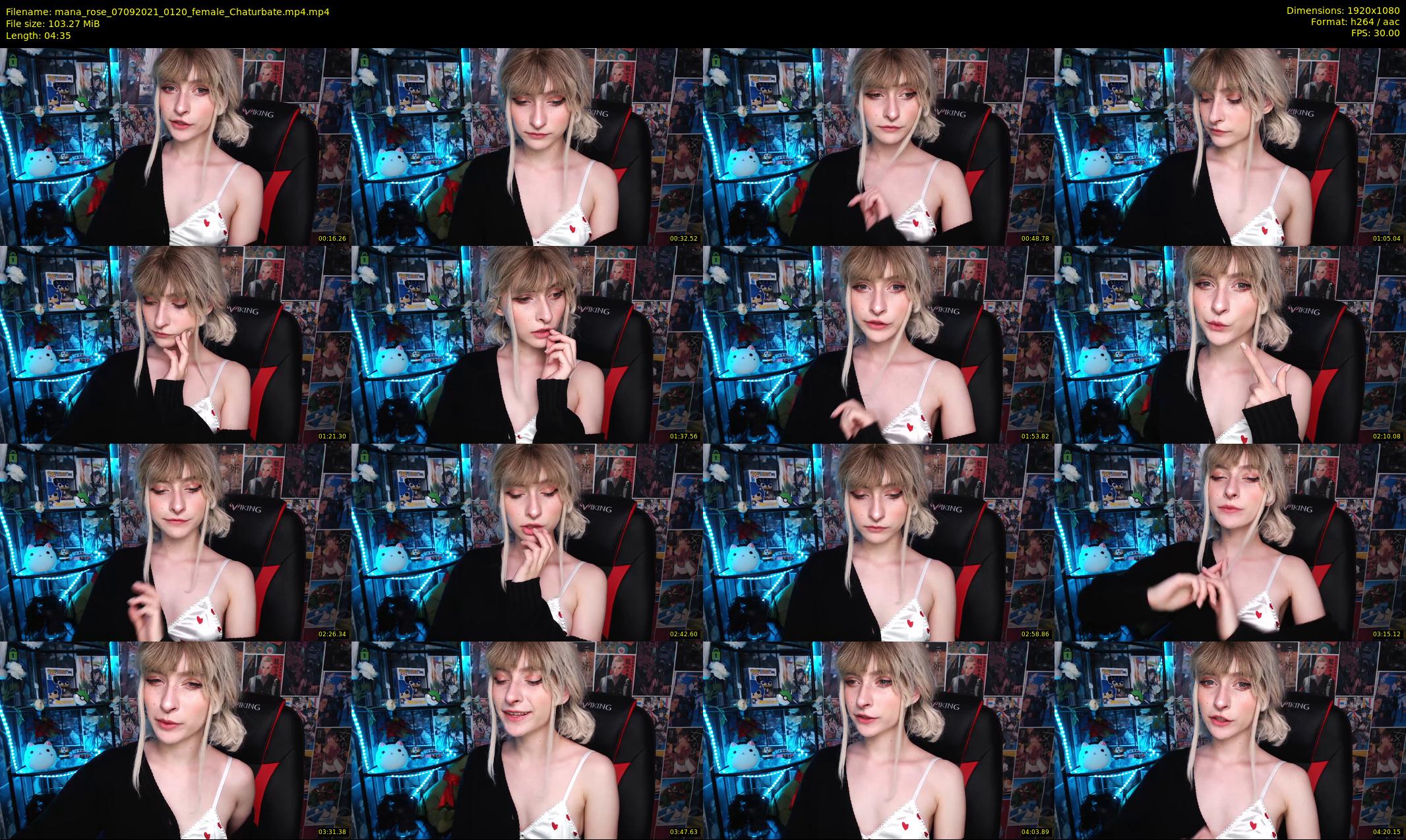 mana_rose — 5 minute Chaturbate female cam show recording, 1080p, Sep 7, 2021