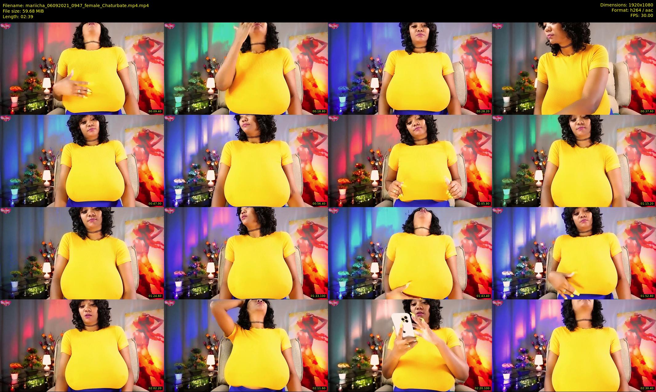 mariicha — 3 minute Chaturbate female cam show recording, 1080p, Sep 6, 2021