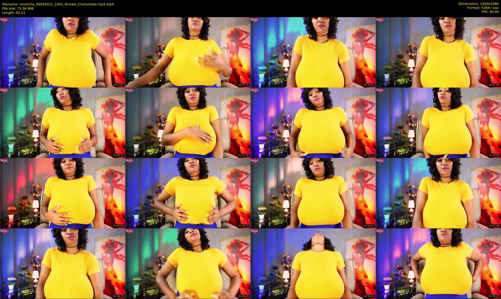 mariicha — 4 minute Chaturbate female cam show recording, 1080p, Sep 6, 2021