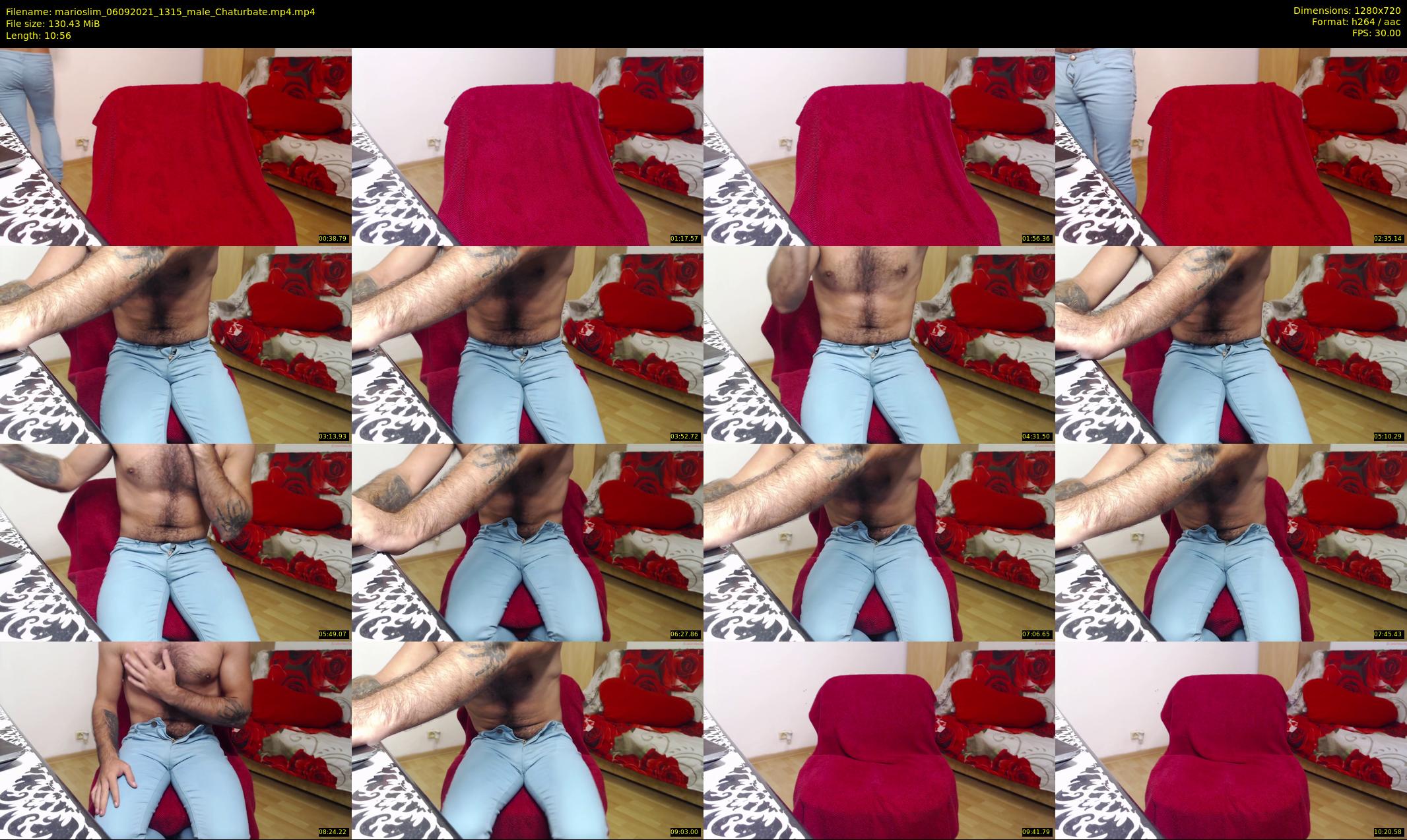 marioslim — 11 minute Chaturbate male cam show recording, 720p, Sep 6, 2021